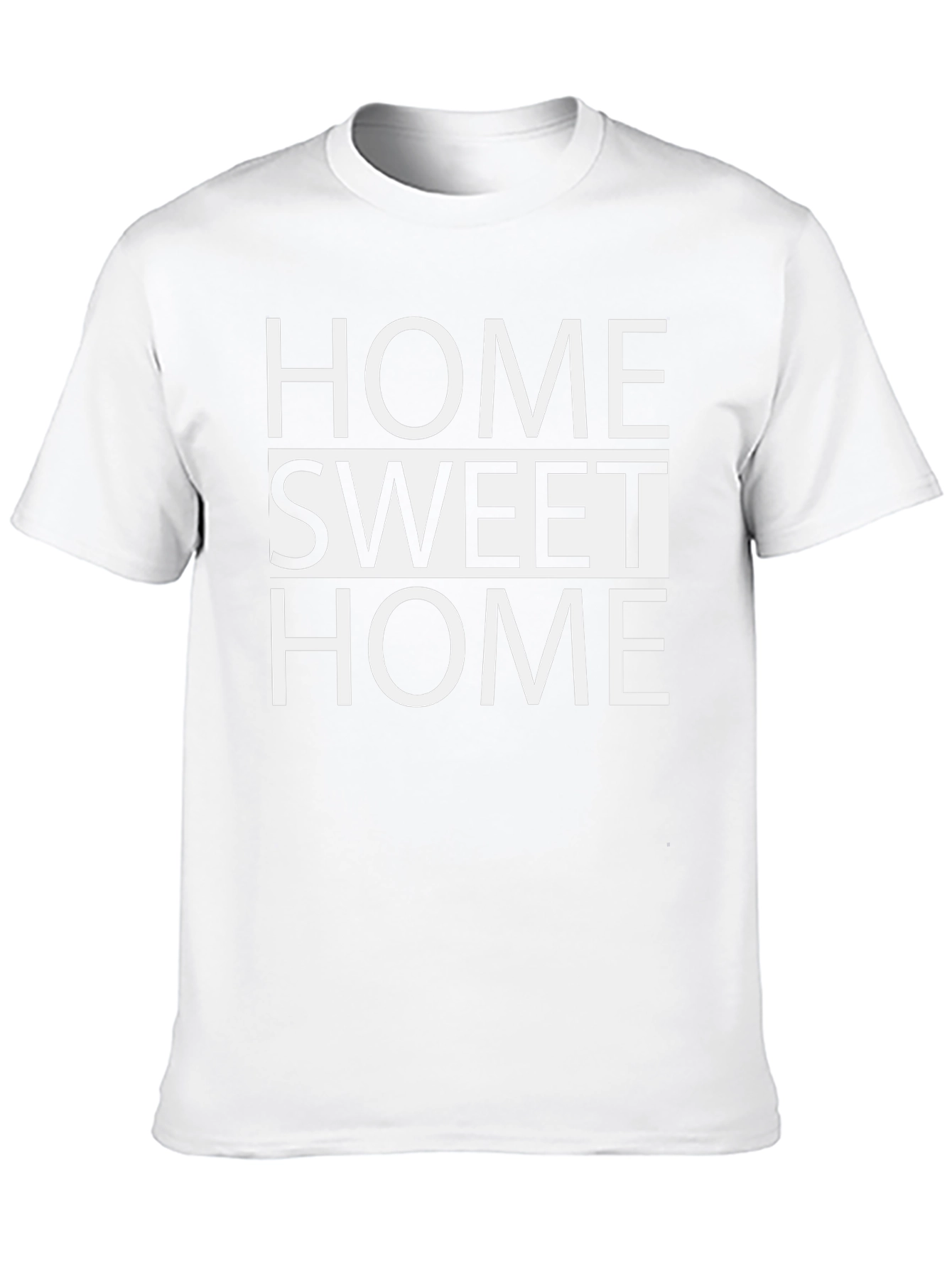 Home Sweet Home Graphic Tee - Classic Black T-Shirt