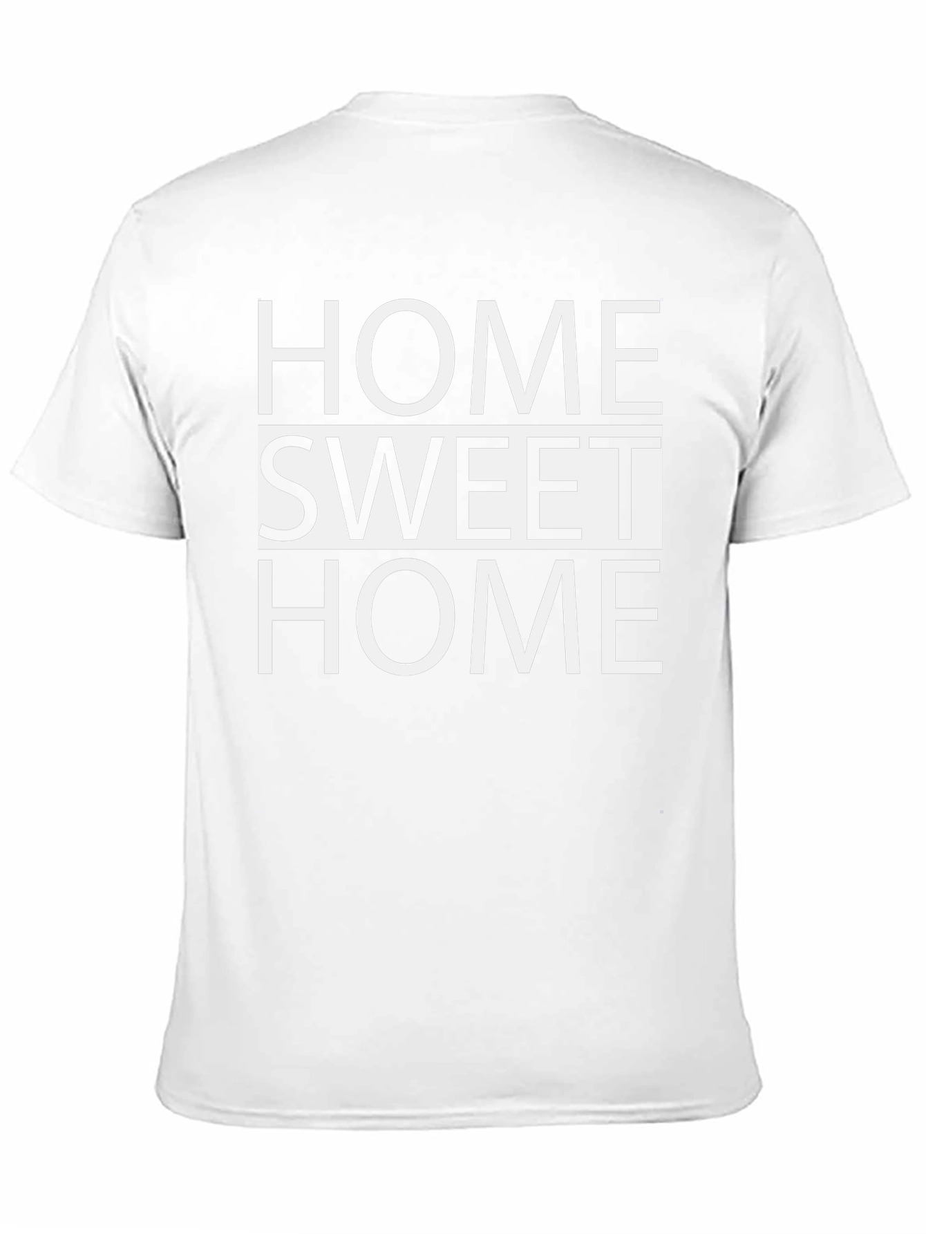 Home Sweet Home Graphic Tee - Classic Black T-Shirt