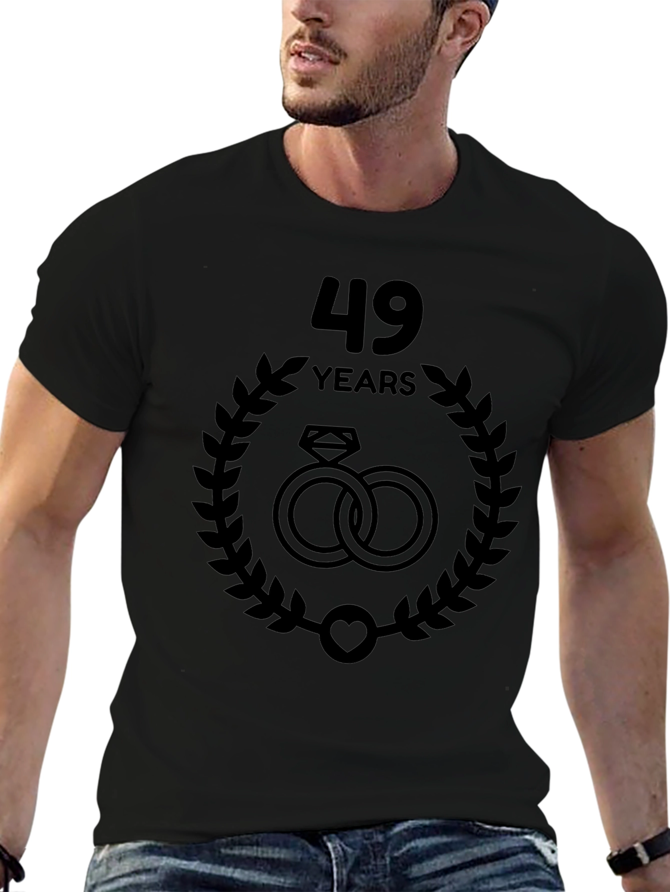 49th Anniversary T-Shirt - Love & Celebration