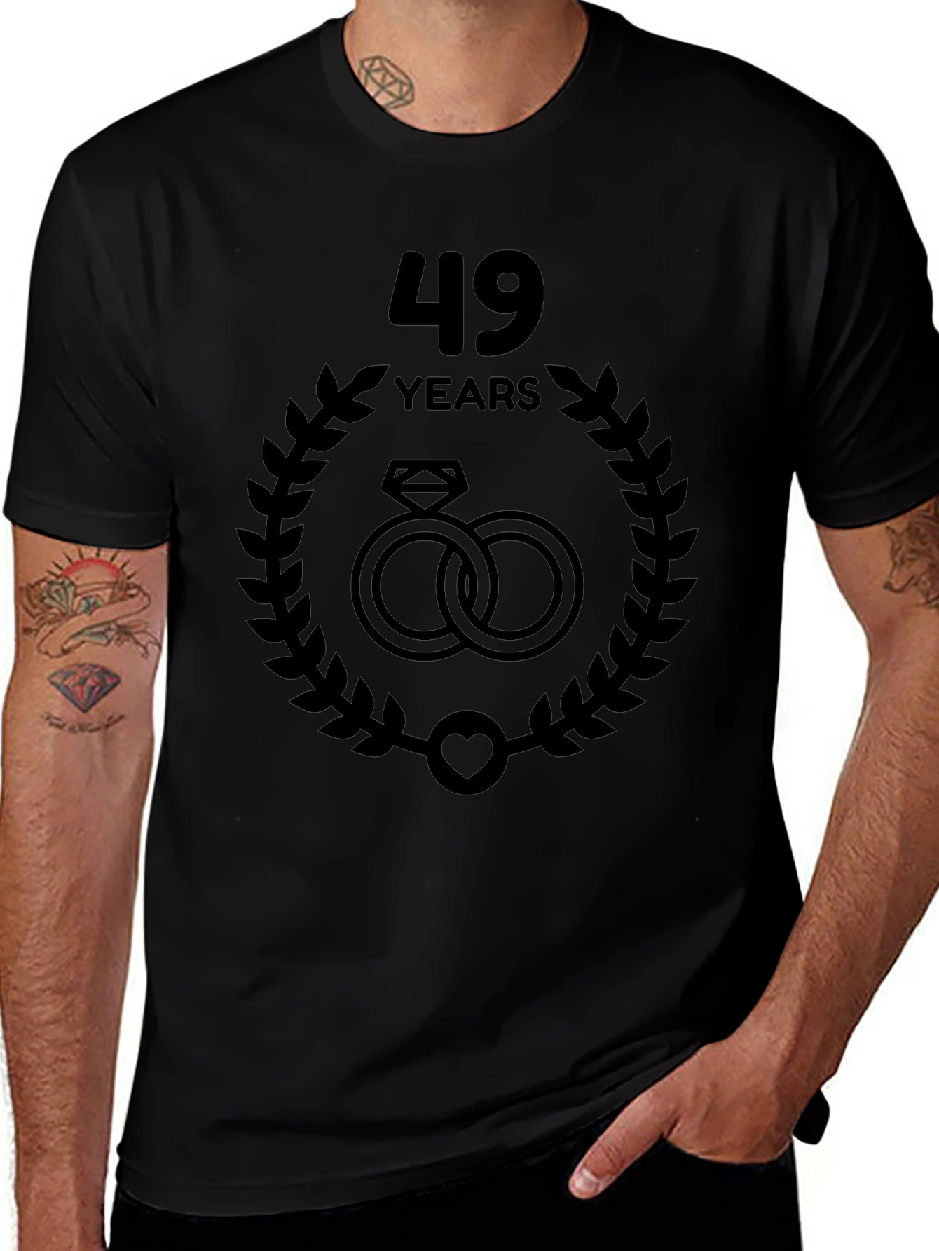 49th Anniversary T-Shirt - Love & Celebration