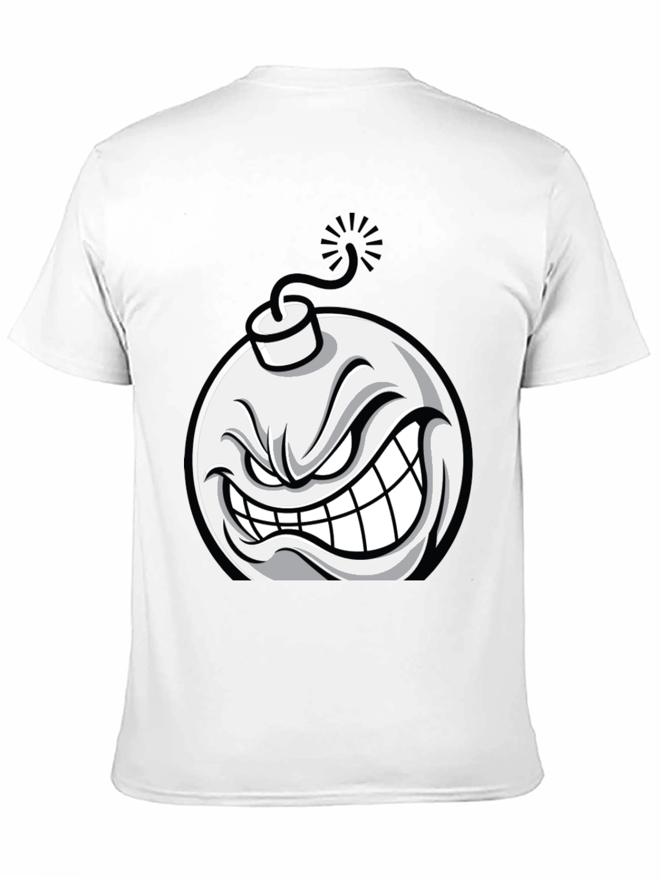 Angry Bomb Graphic T-Shirt
