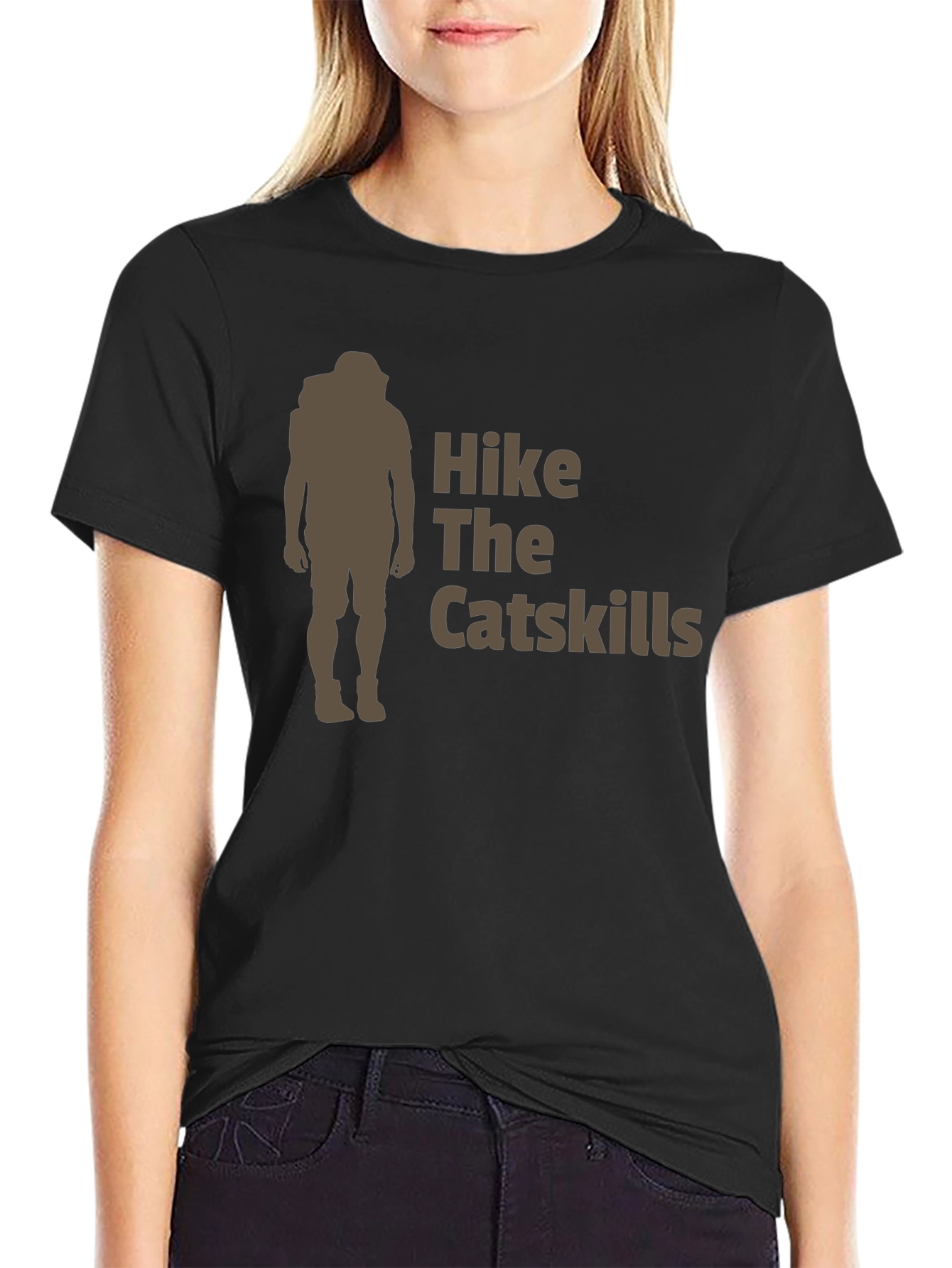 Hike the Catskills Black T-Shirt