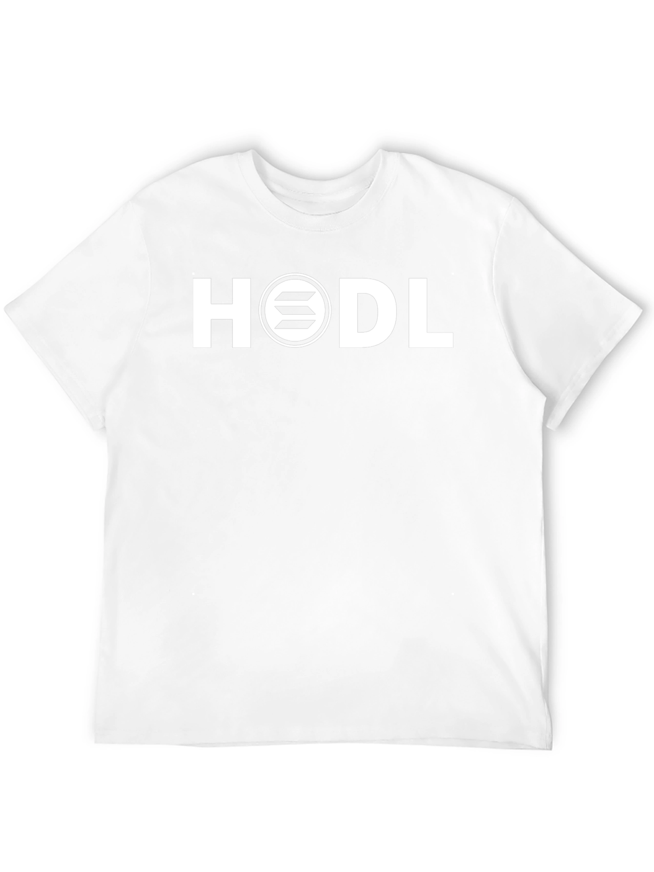 HODL Solana Crypto T-Shirt - Black