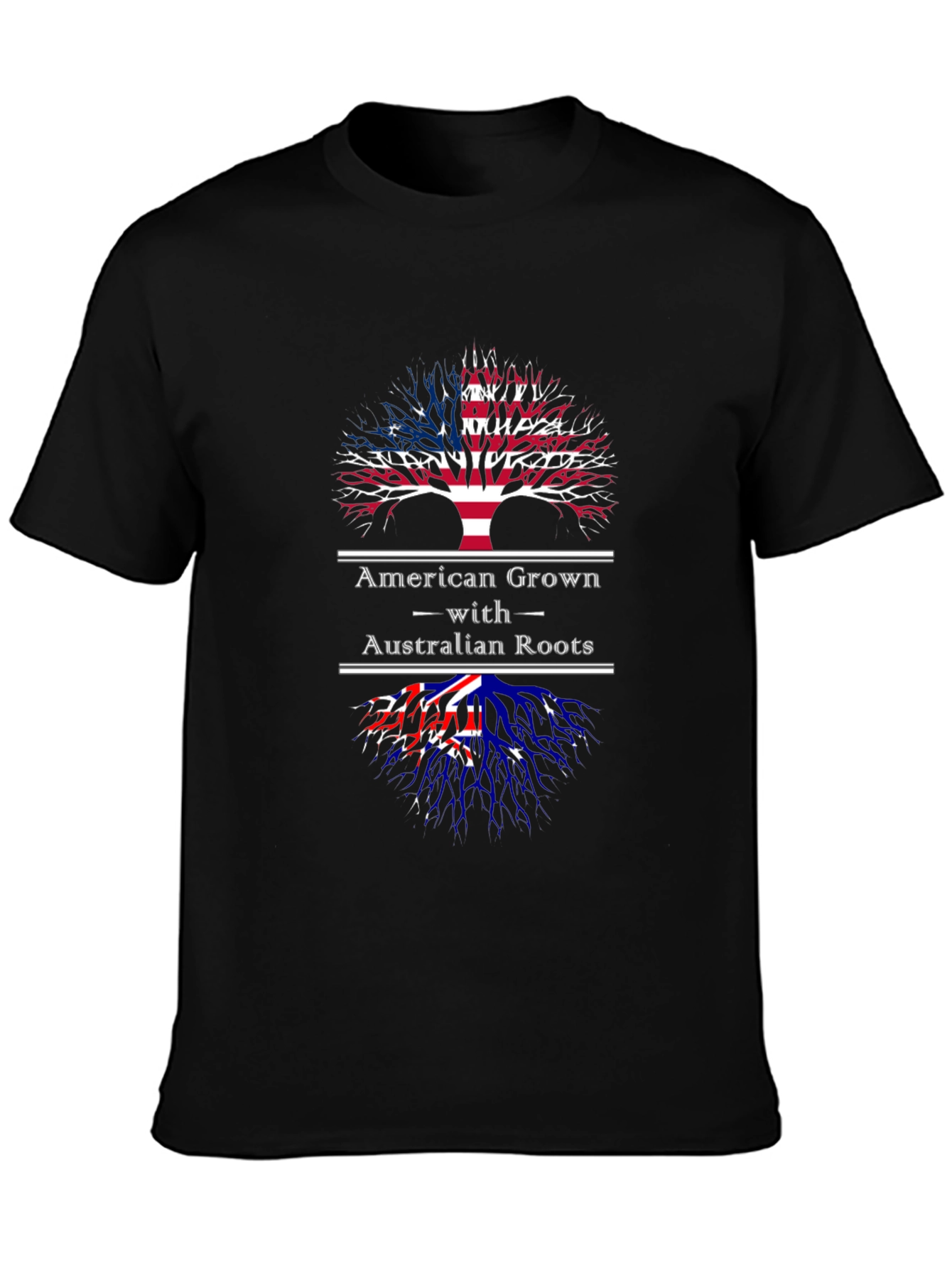 American Grown with Australian Roots T-Shirt