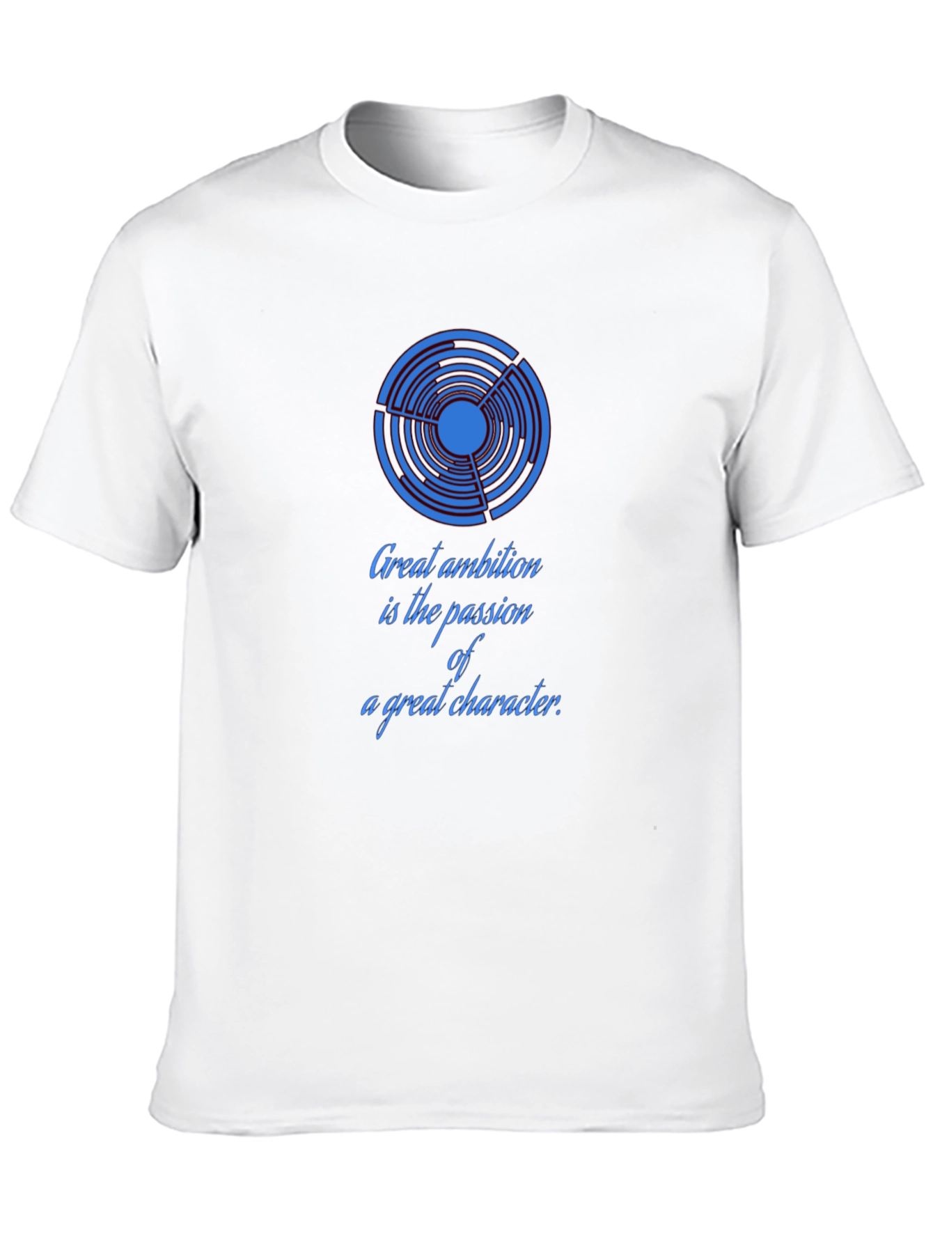 Ambition Quote Graphic Tee - Soft Cotton Casual Shirt