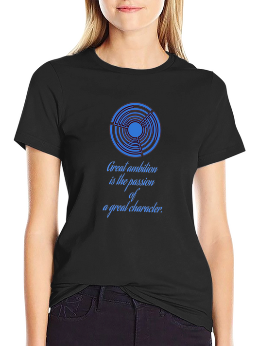 Ambition Quote Graphic Tee - Soft Cotton Casual Shirt