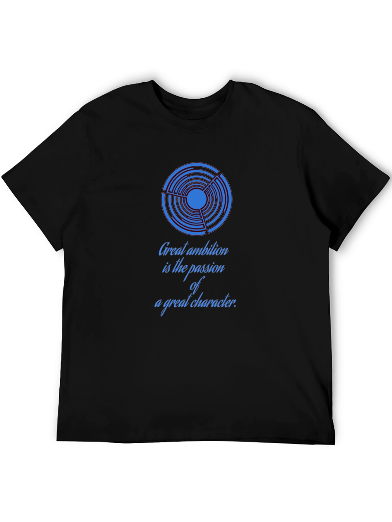 Ambition Quote Graphic Tee - Soft Cotton Casual Shirt