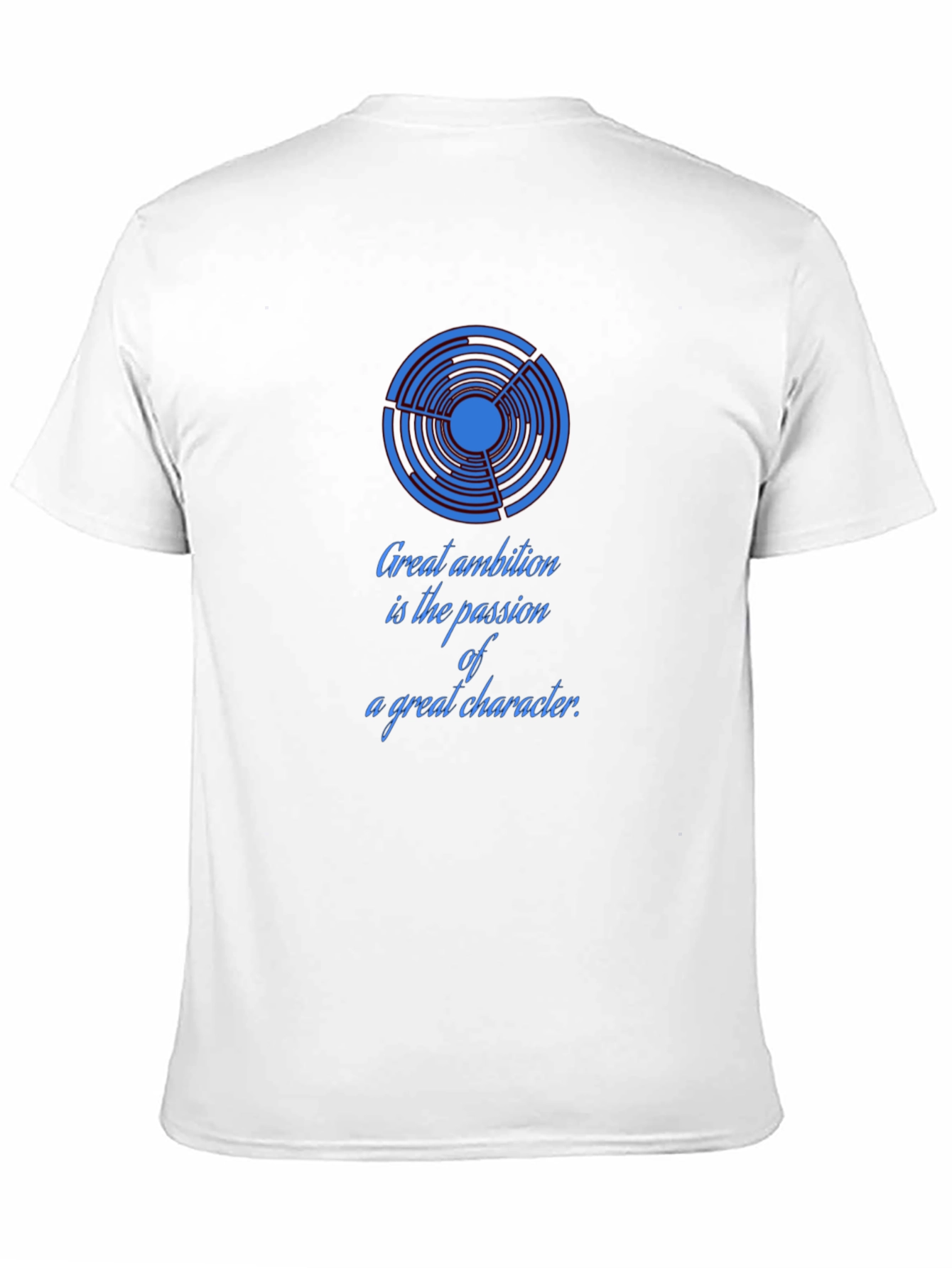 Ambition Quote Graphic Tee - Soft Cotton Casual Shirt