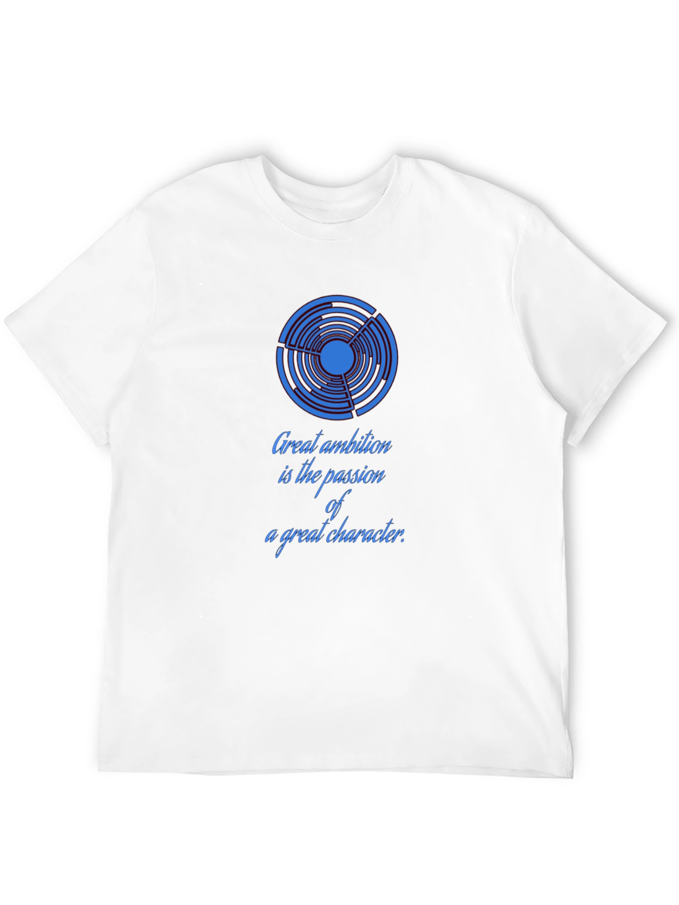 Ambition Quote Graphic Tee - Soft Cotton Casual Shirt