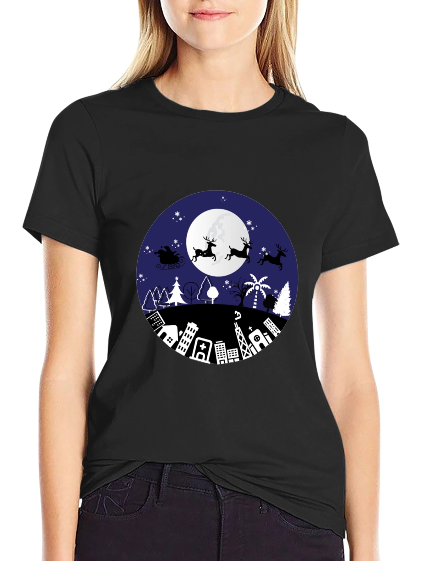 Holiday Cityscape T-Shirt