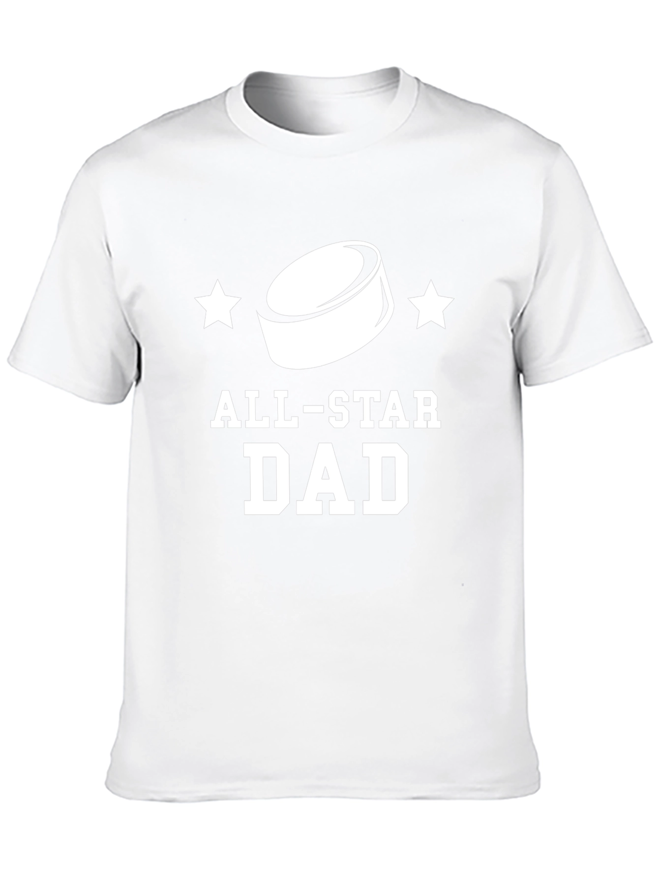 All-Star Dad Black Graphic T-Shirt