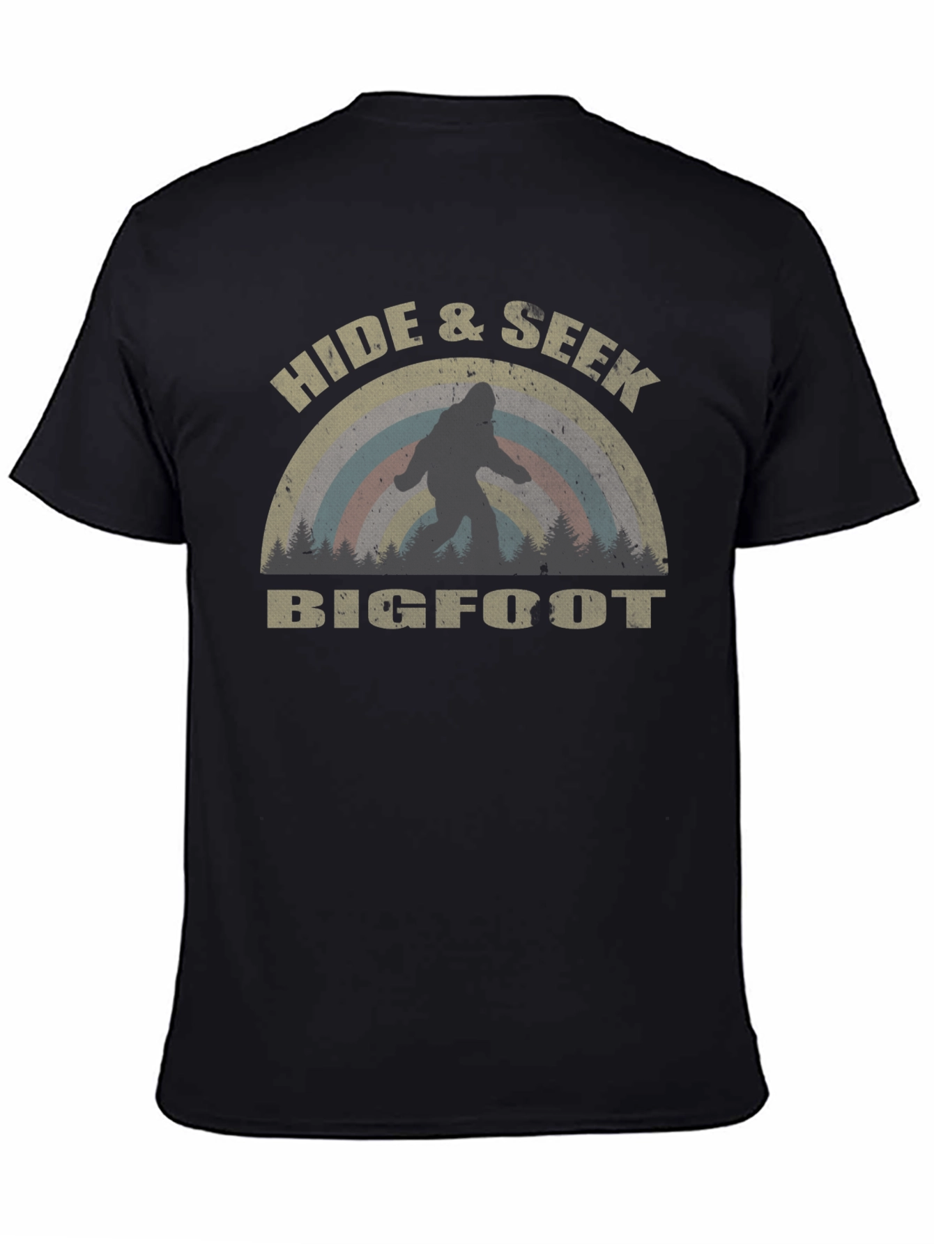 Hide & Seek Bigfoot T-Shirt - Adventure Awaits!