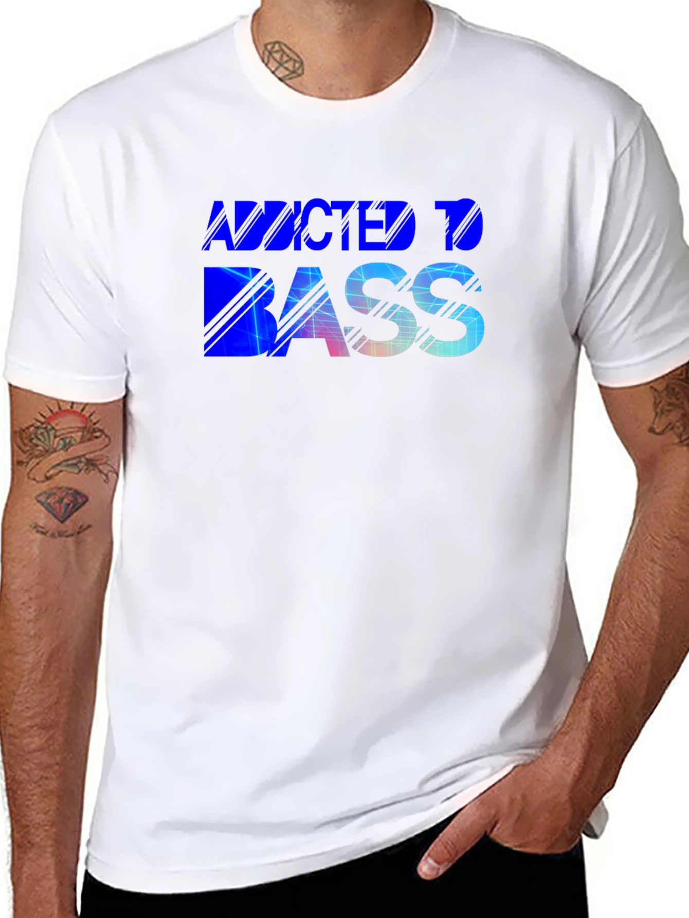 Addicted To Bass Graphic Tee