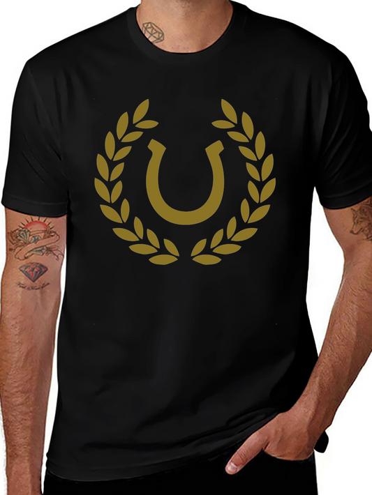 Horseshoe Laurel Graphic Tee - Luck & Style
