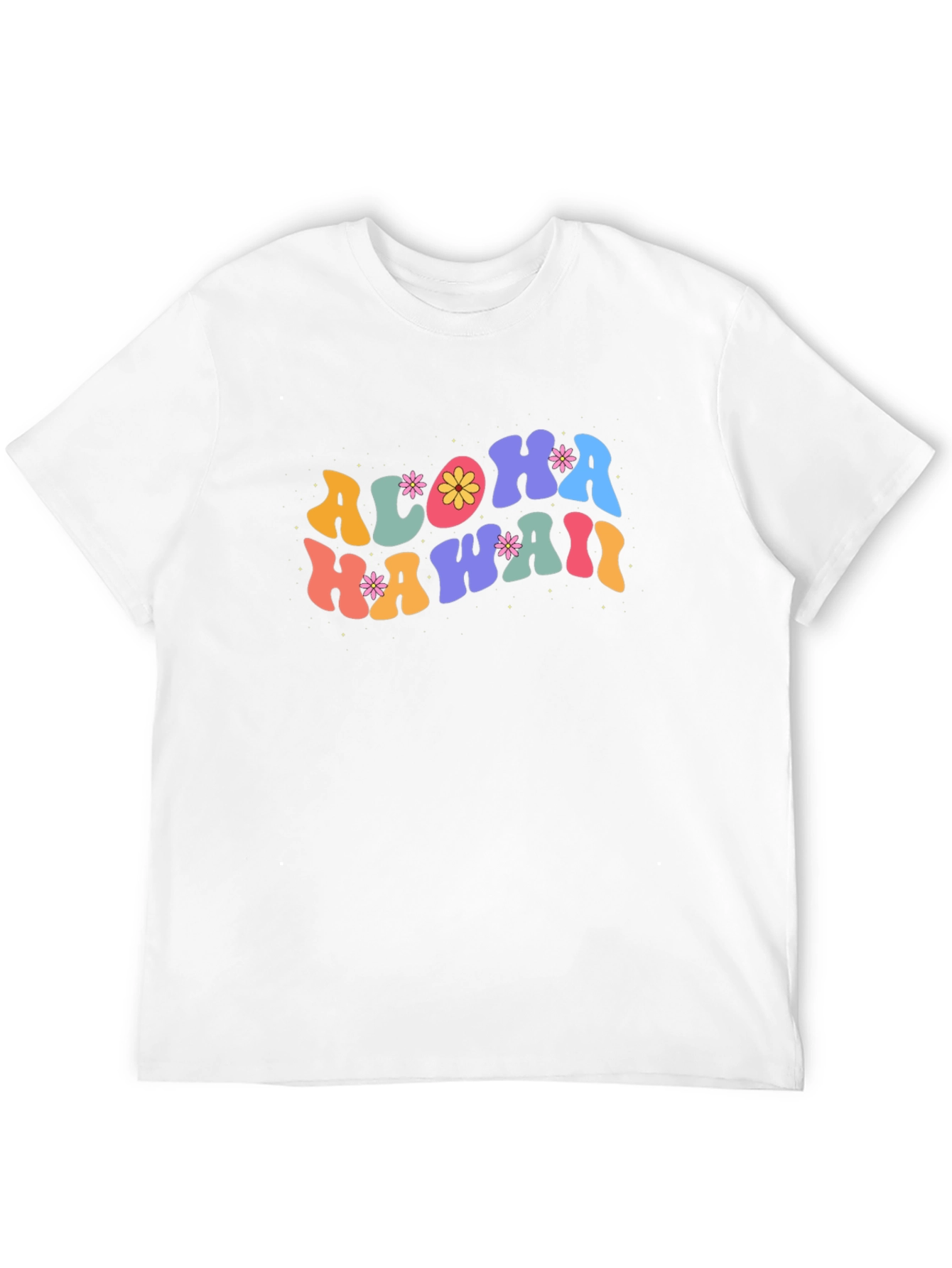 Aloha Hawaii Graphic Tee - Retro Summer Vibes