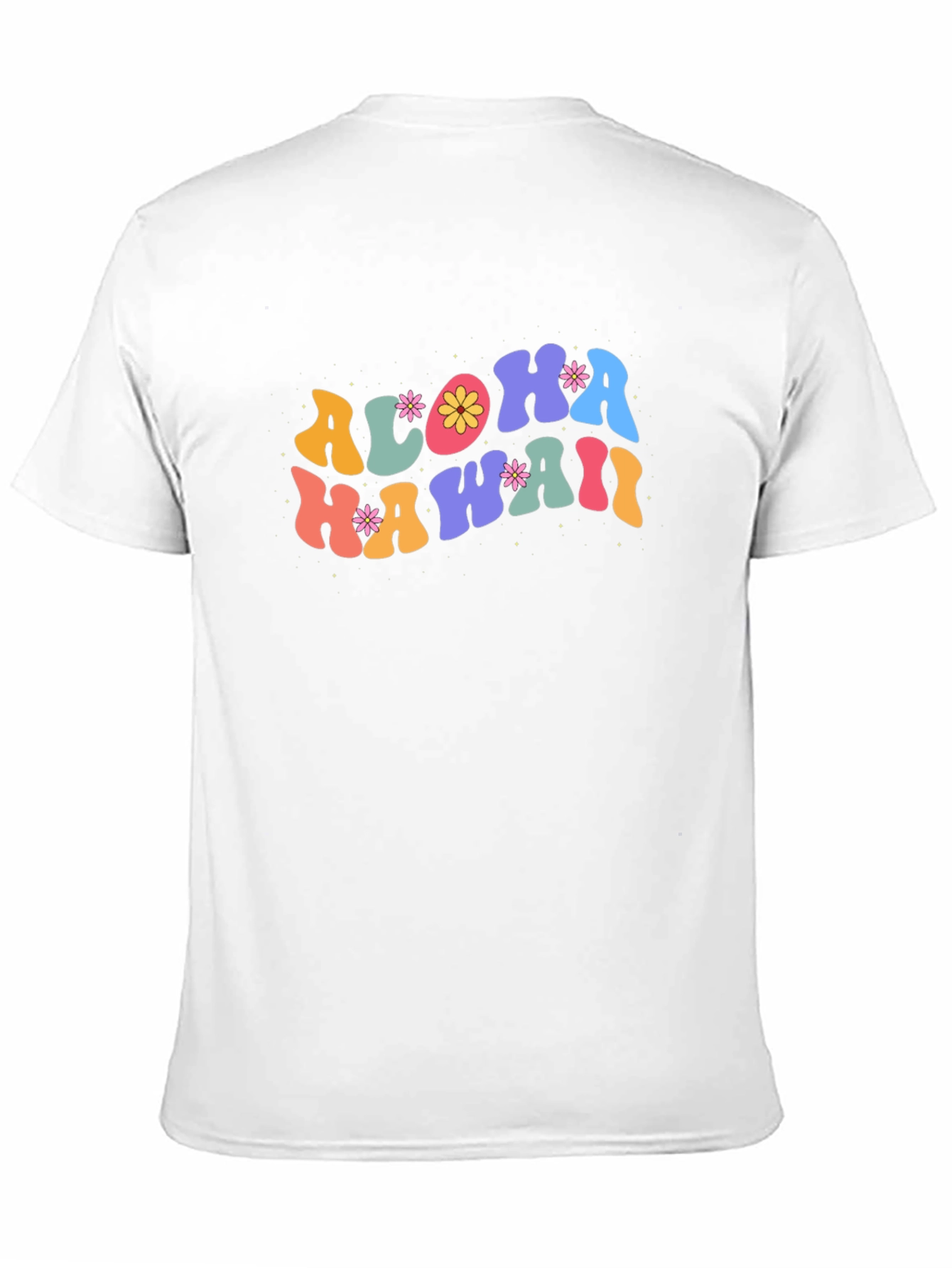Aloha Hawaii Graphic Tee - Retro Summer Vibes