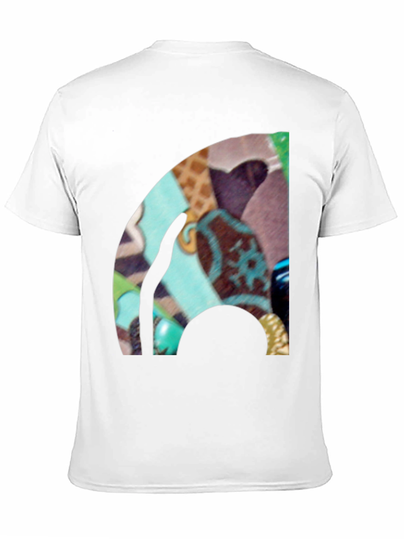 Abstract Art Graphic Black T-Shirt