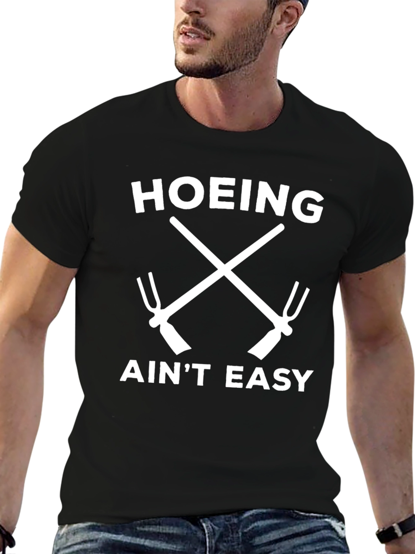 Hoing Aint Easy Graphic Tee