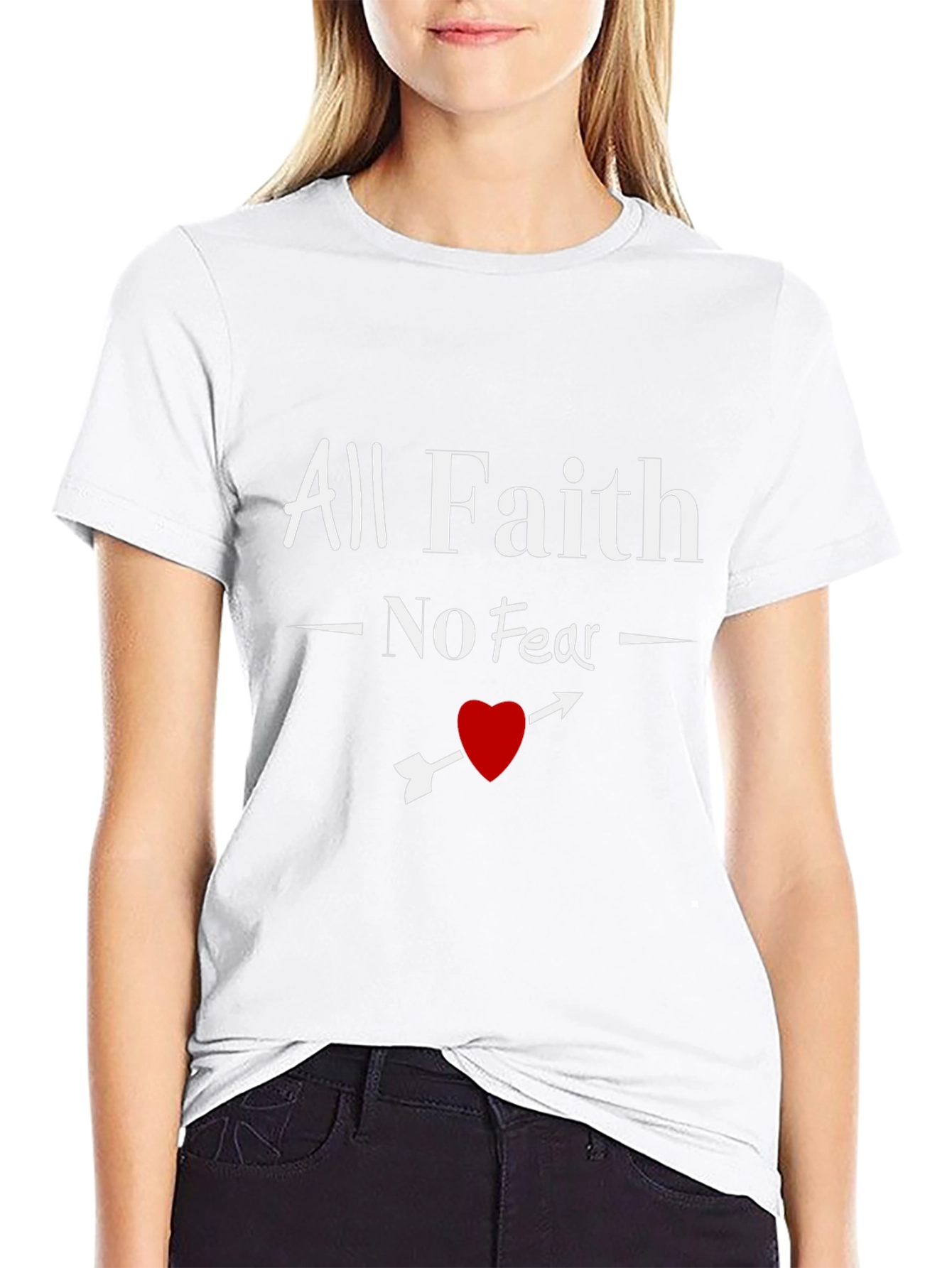 All Faith No Fear Graphic T-Shirt