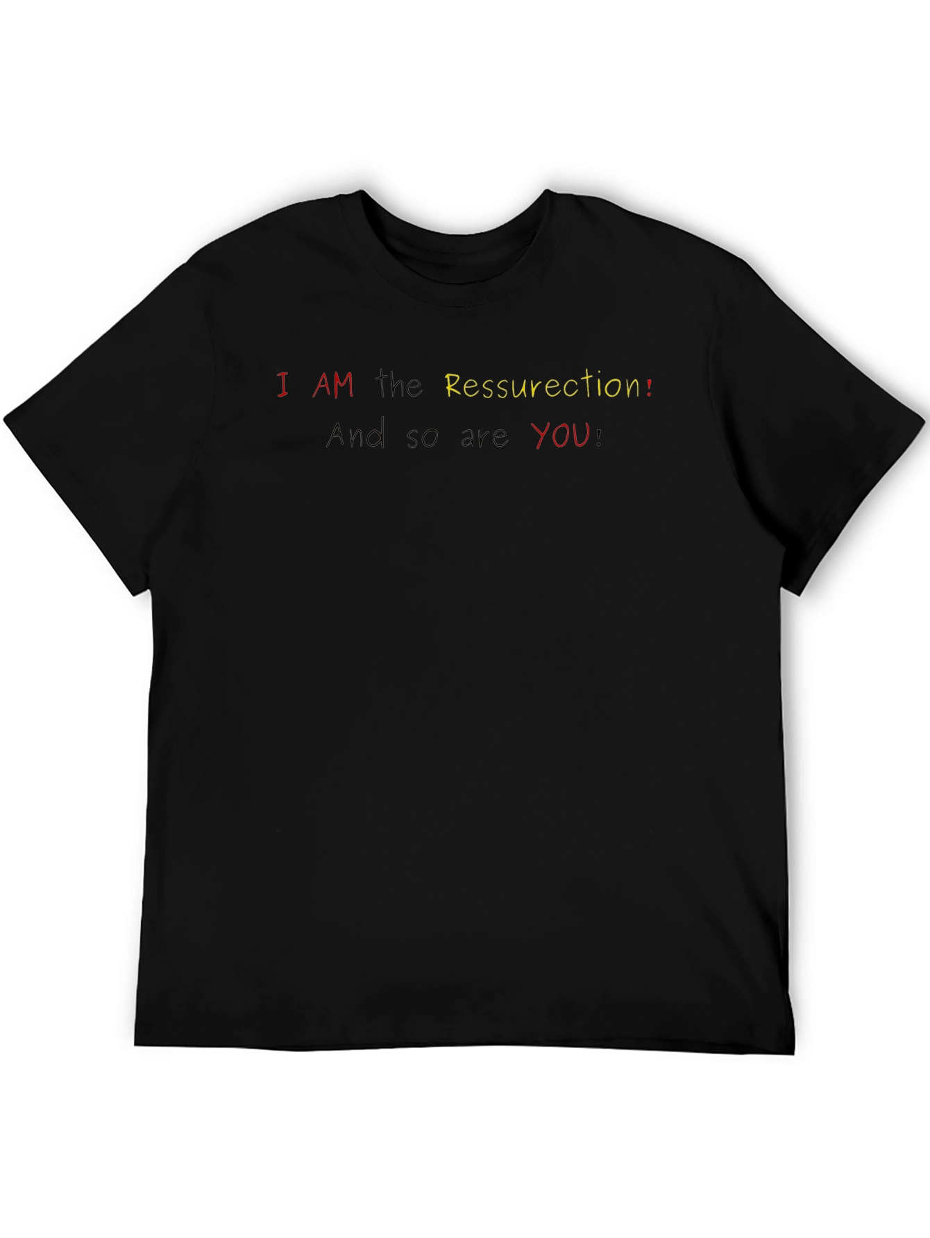 I AM Resurrection T-Shirt - Christian Apparel