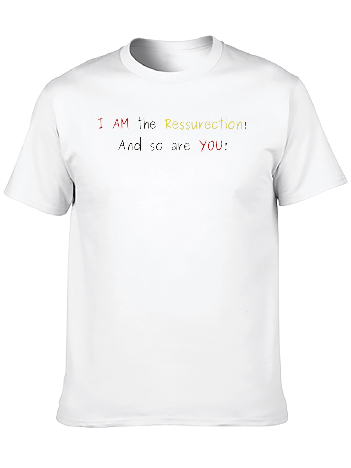 I AM Resurrection T-Shirt - Christian Apparel