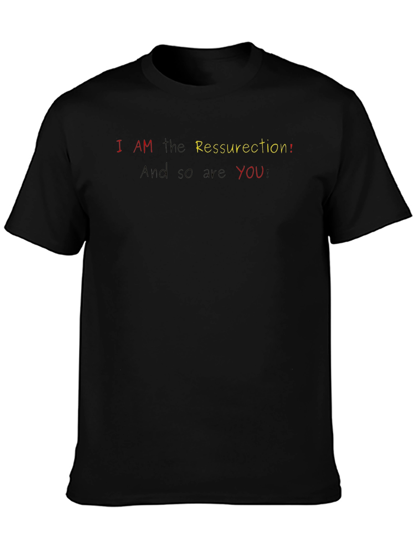 I AM Resurrection T-Shirt - Christian Apparel