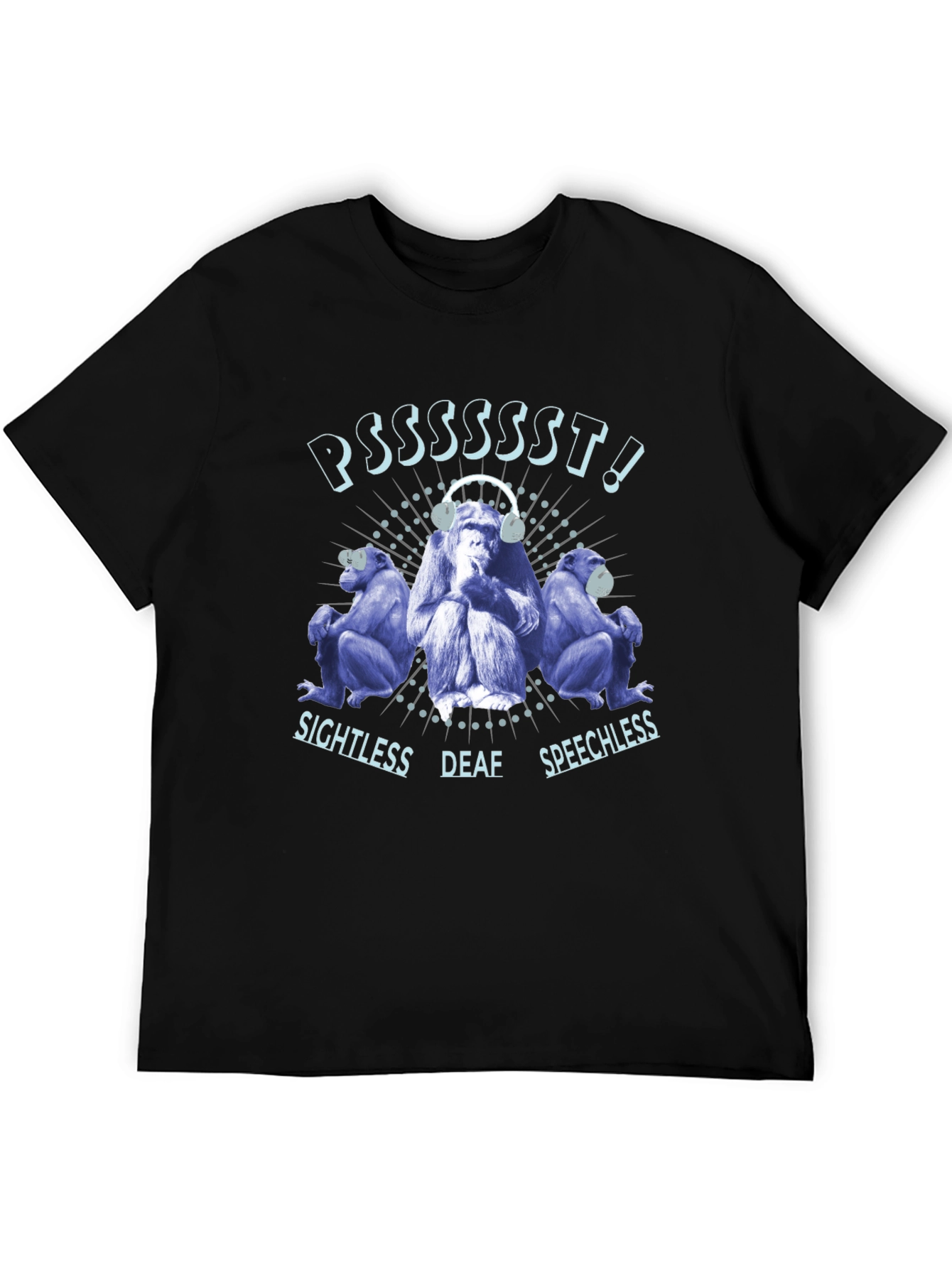 Hear No See No Speak No Evil T-Shirt