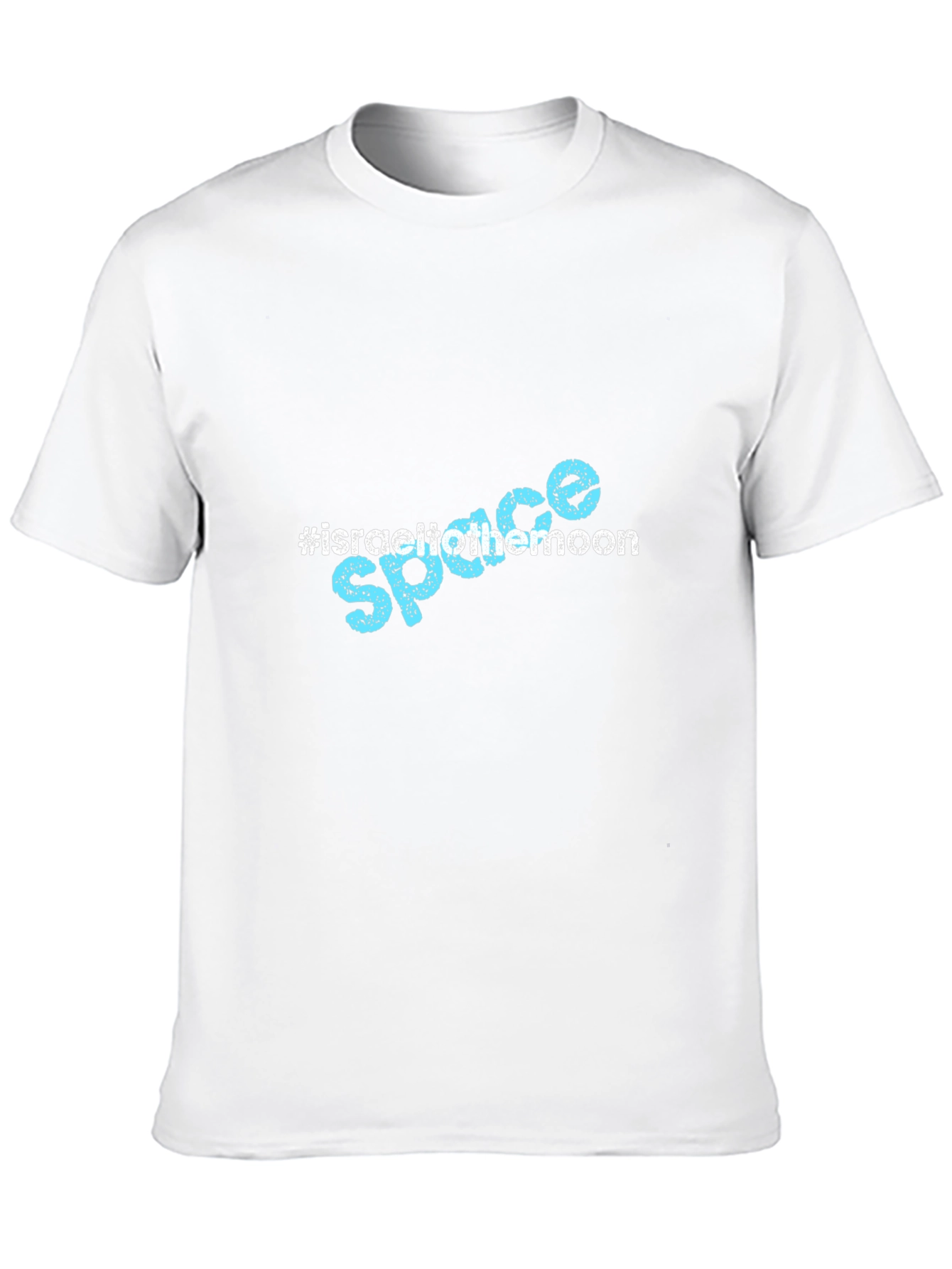 #israelitothemoon Space T-Shirt - Black