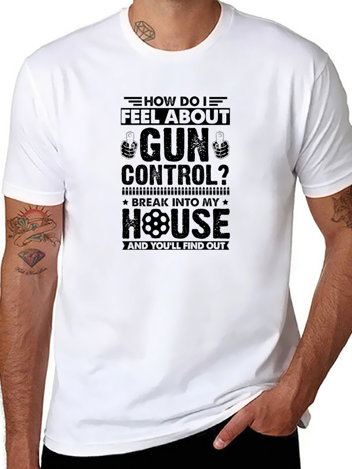 How Do I Feel About Gun Control T-Shirt