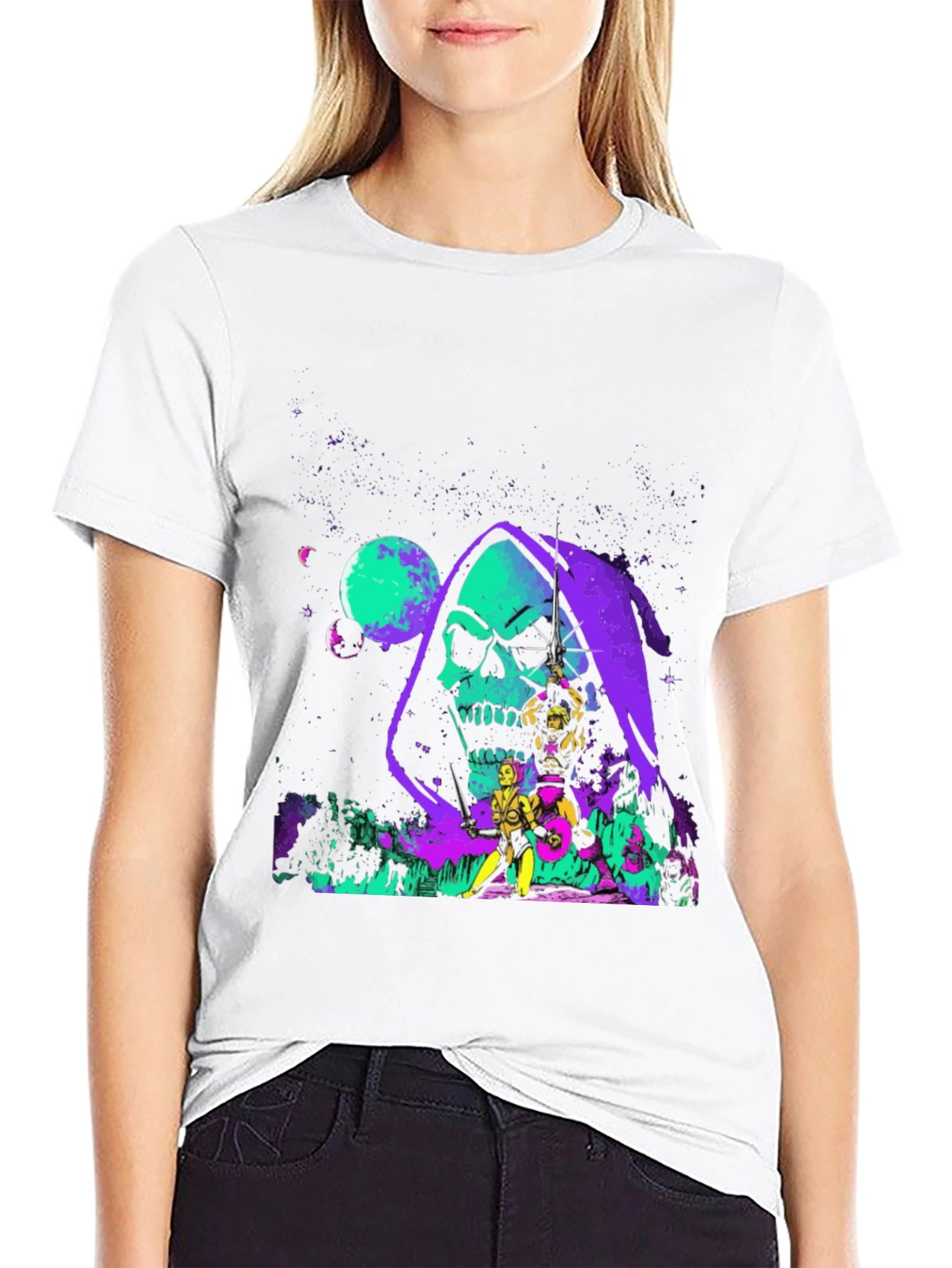 He-Man Skeletor Graphic T-Shirt