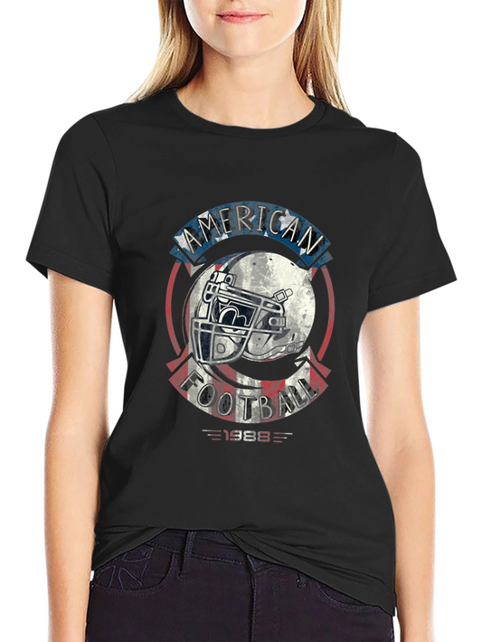 American Football Graphic T-Shirt - Vintage Style