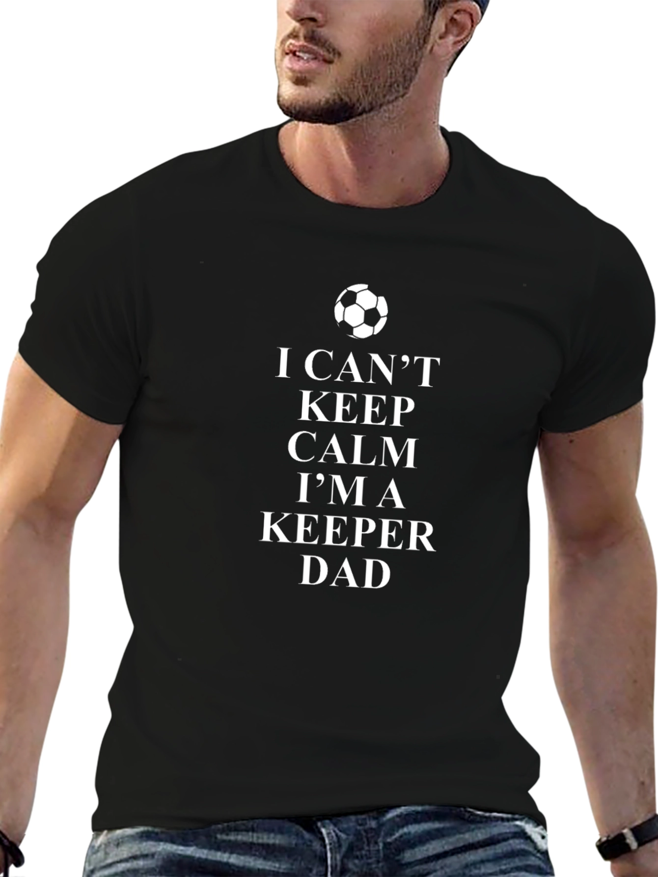 I Cant Keep Calm Keeper Dad T-Shirt