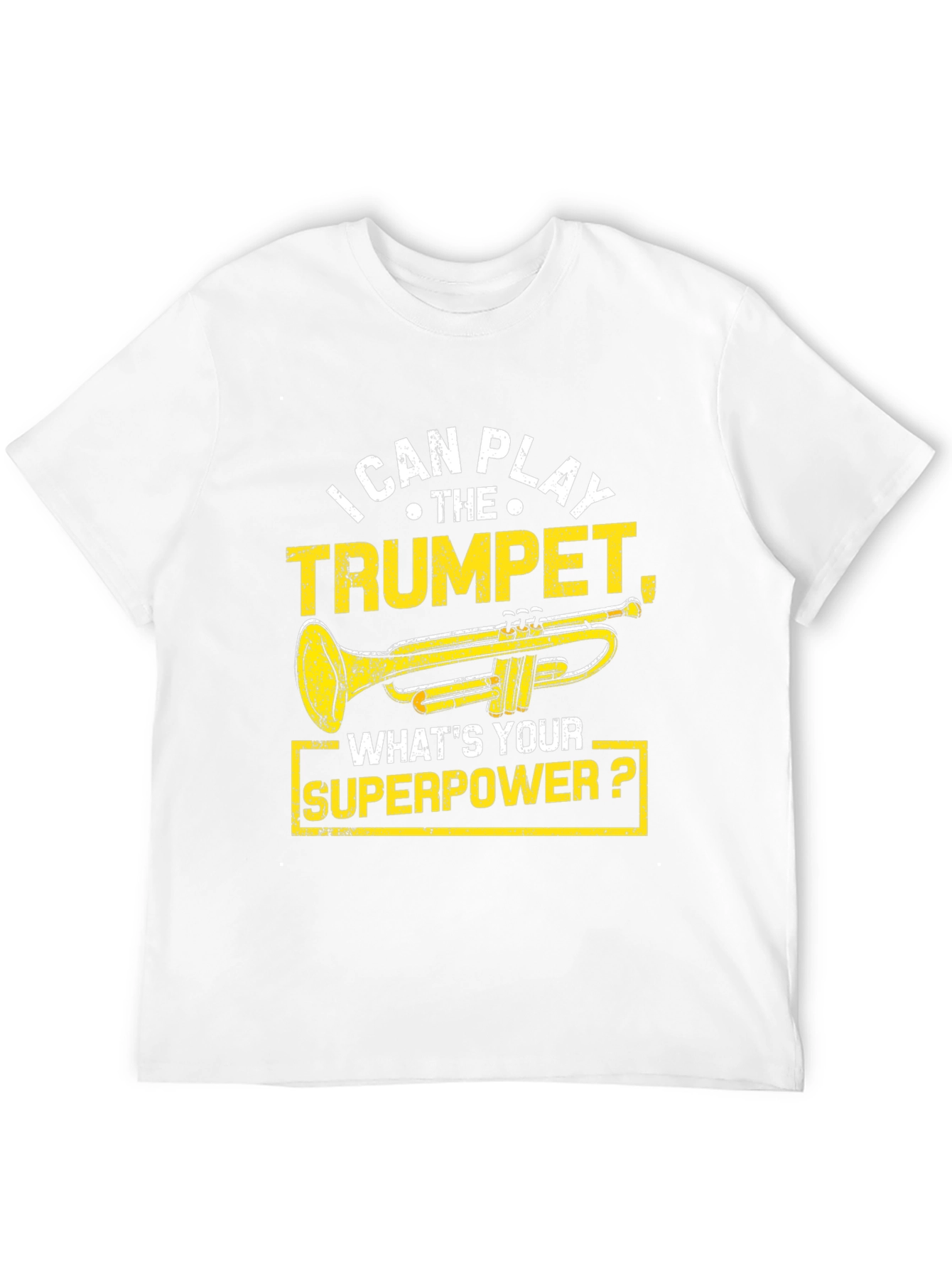 I Can Play Trumpet Black T-Shirt