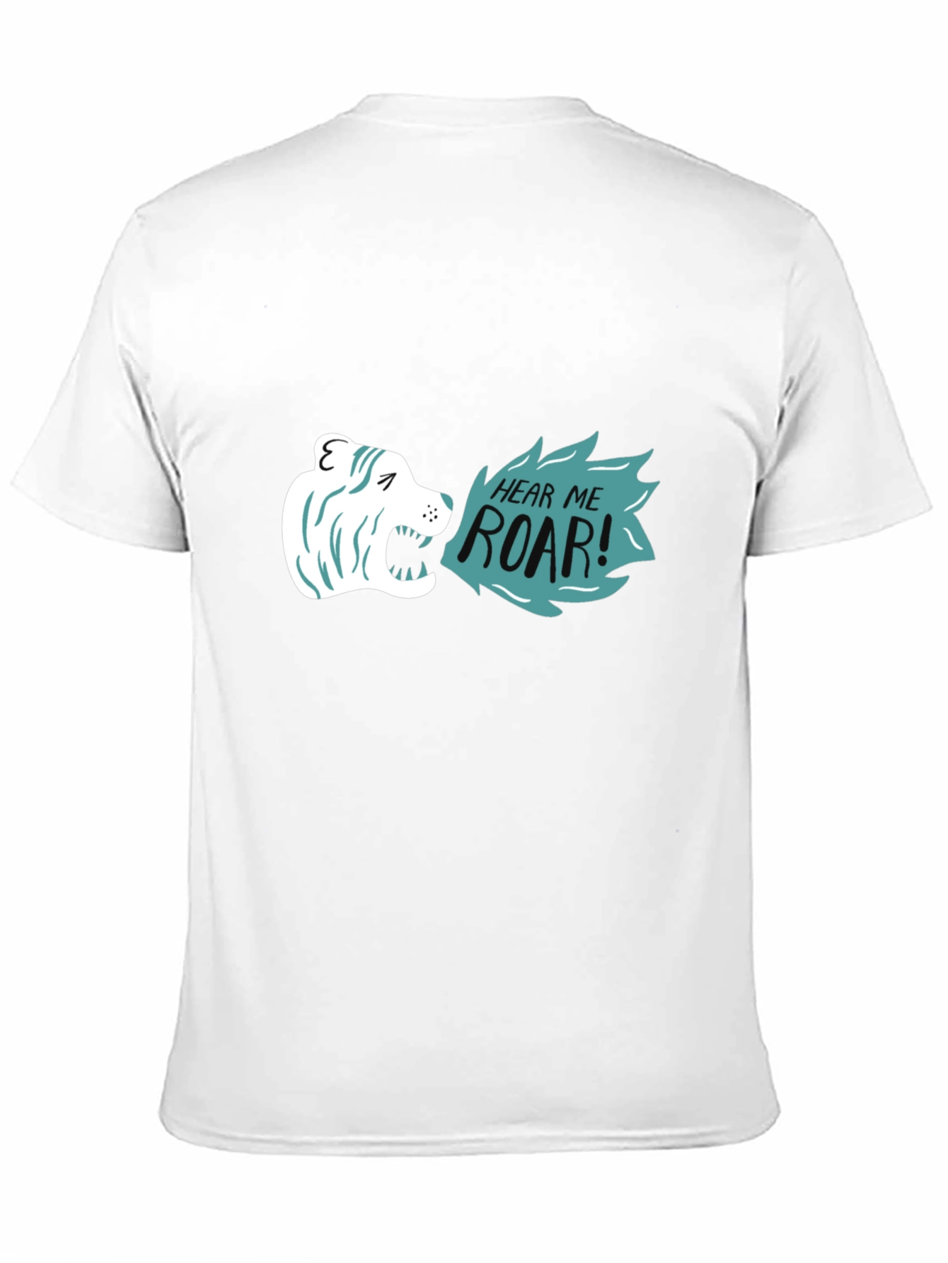 Hear Me Roar Graphic Tee - Black