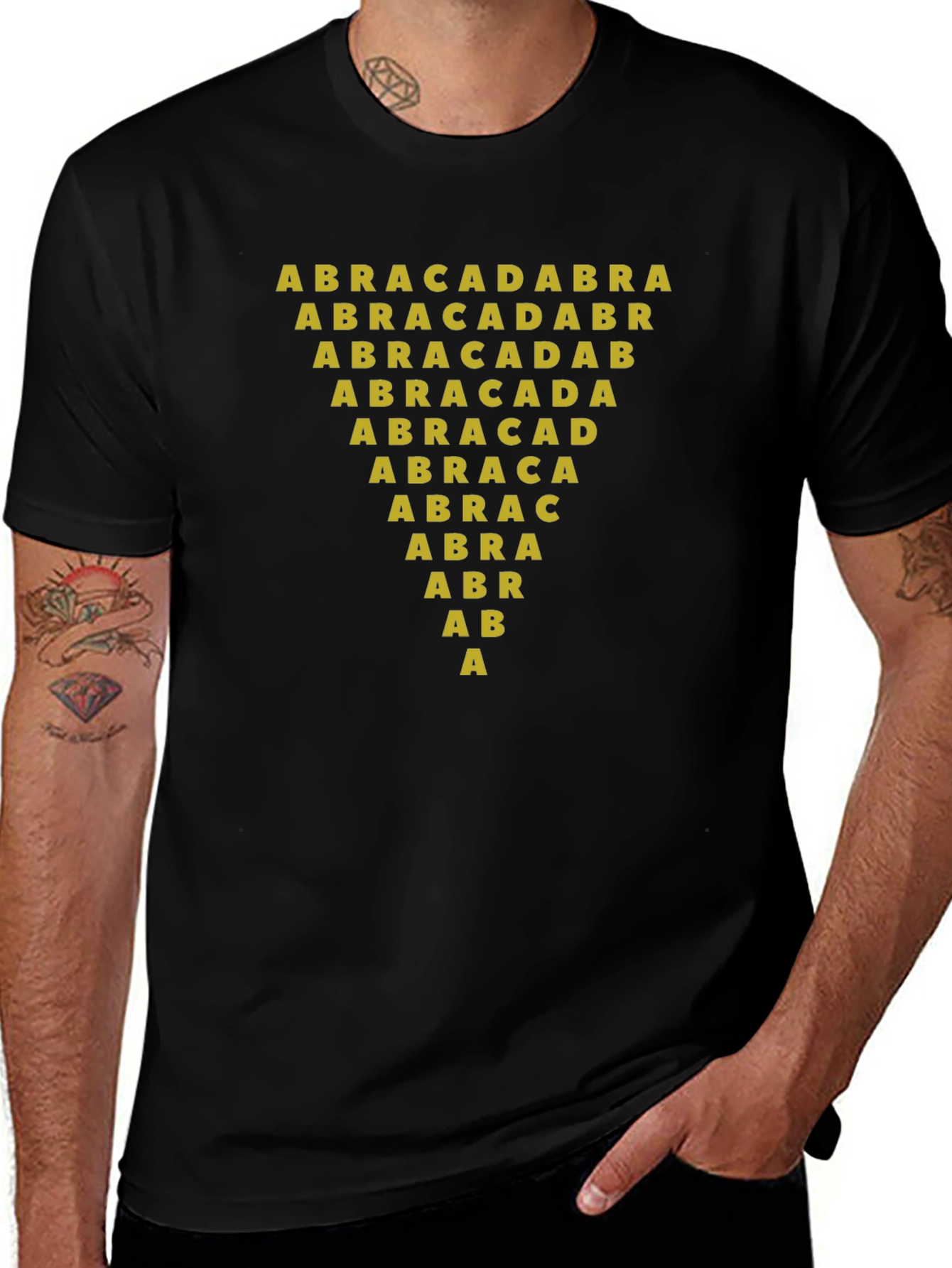 Abracadabra Graphic Tee - Magic Spell T-Shirt