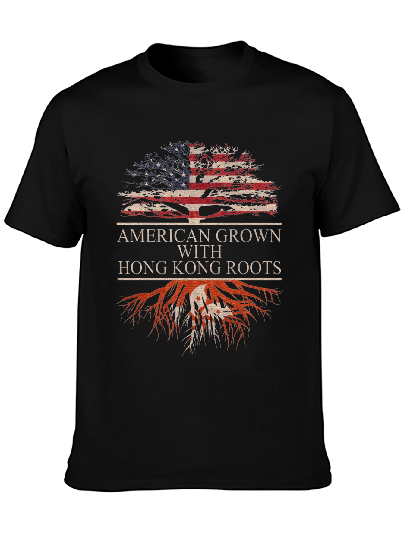 American Grown Hong Kong Roots T-Shirt