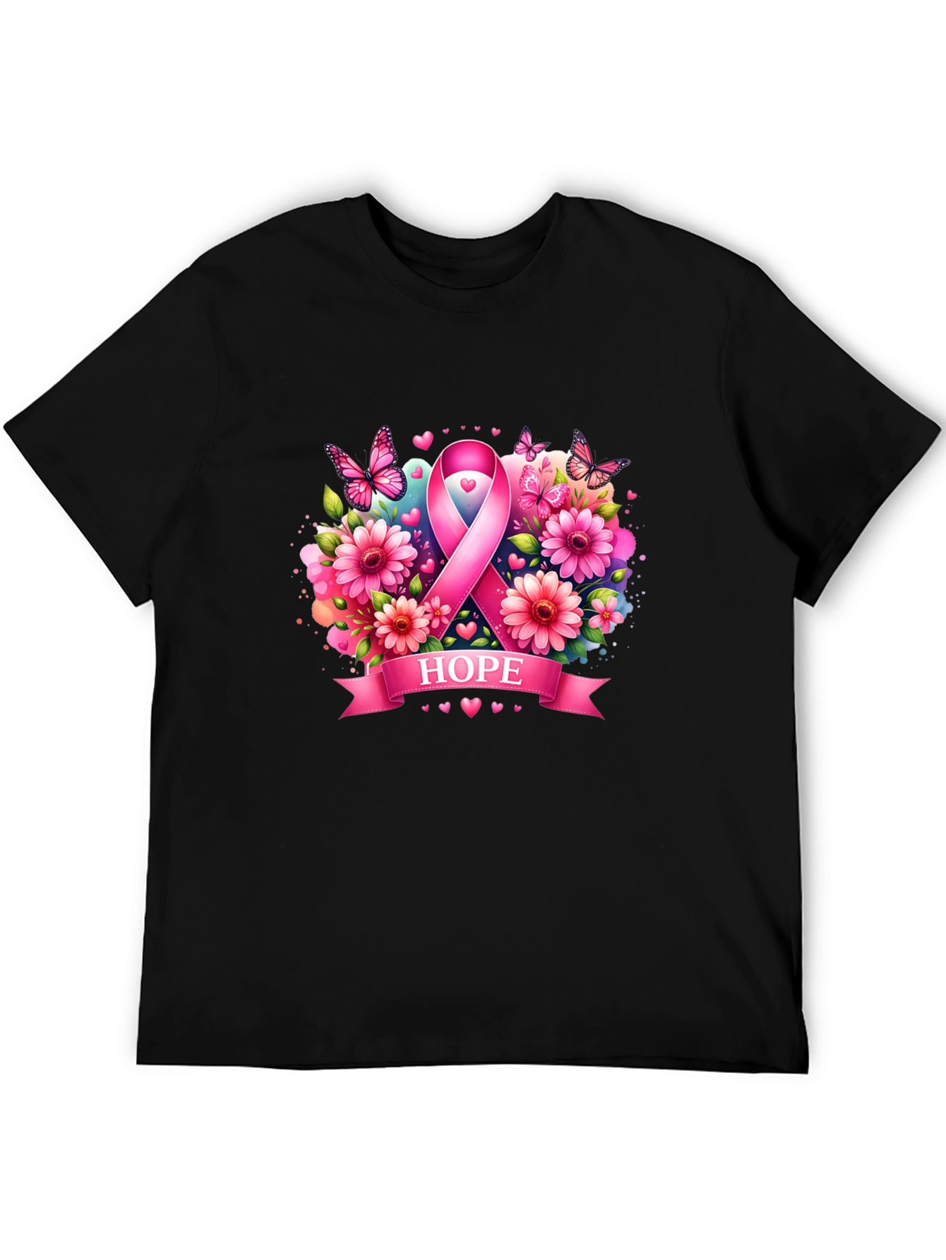 Hope Ribbon Graphic Tee