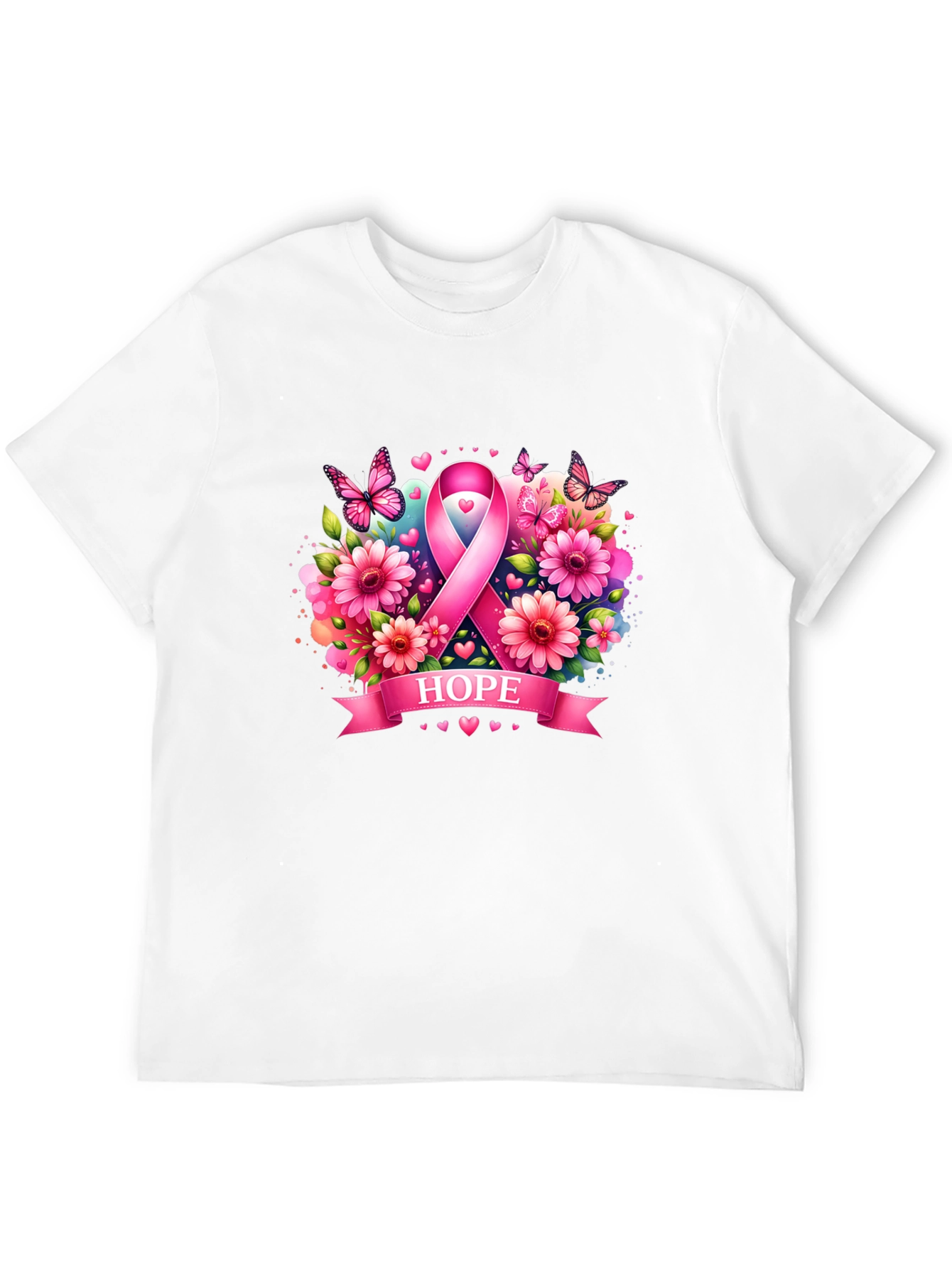 Hope Ribbon Graphic Tee
