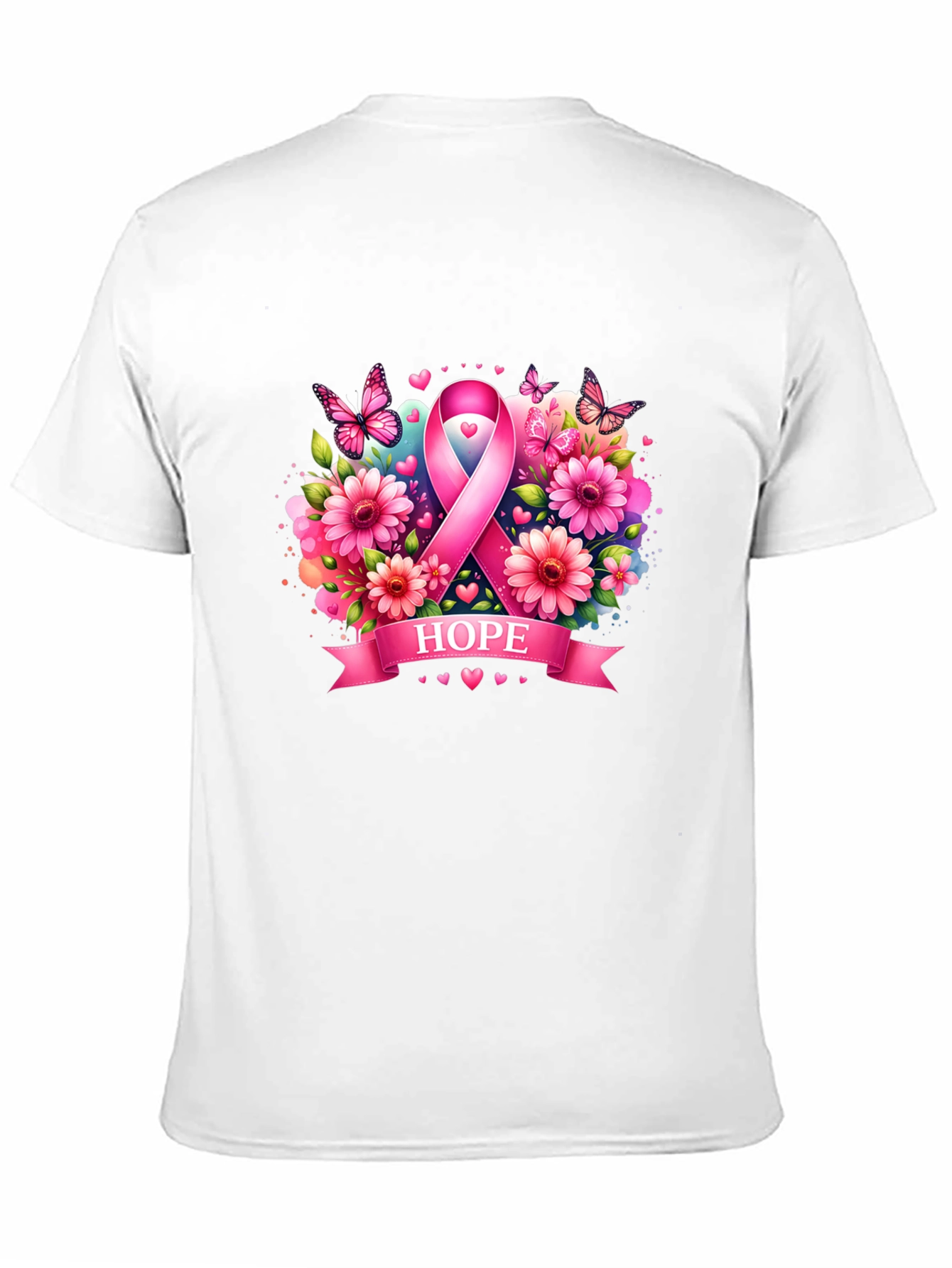 Hope Ribbon Graphic Tee