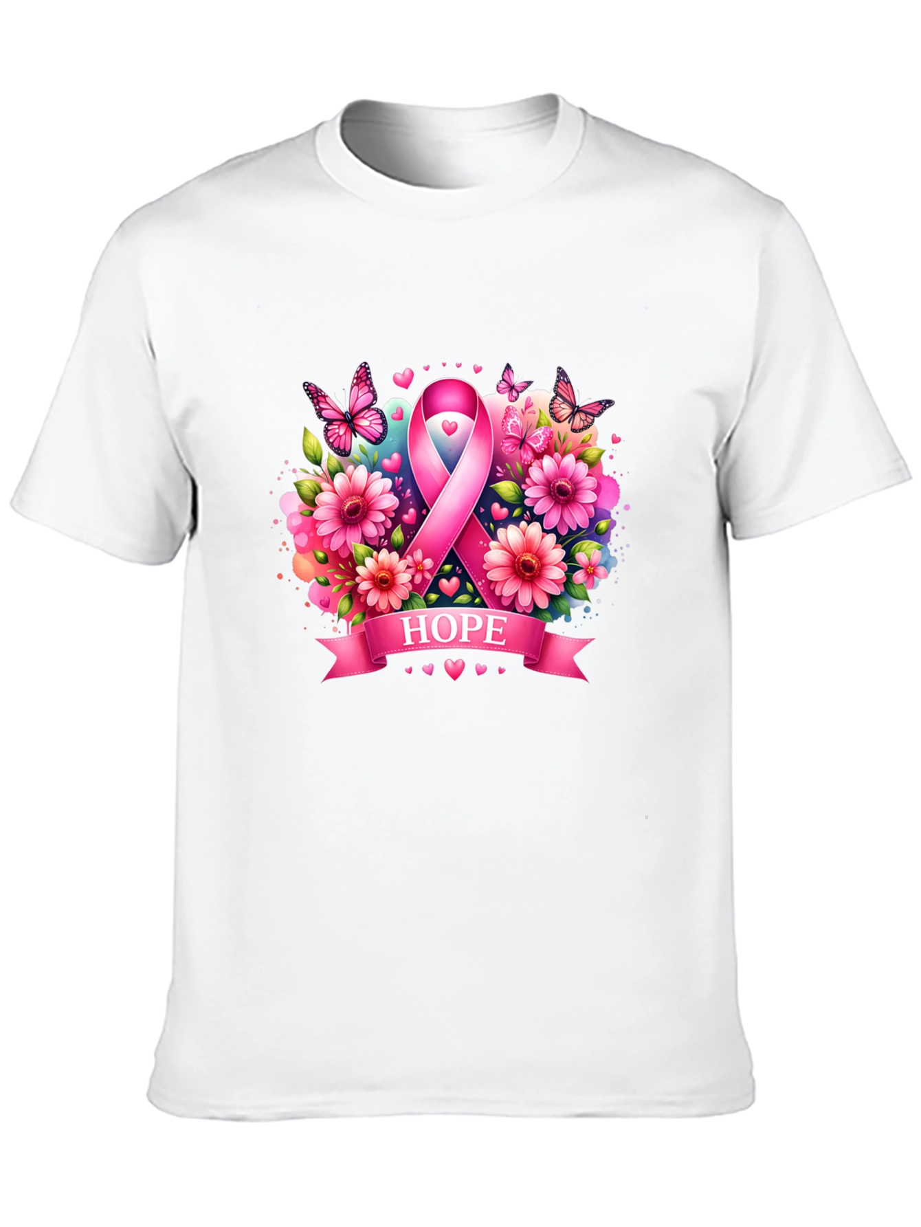 Hope Ribbon Graphic Tee