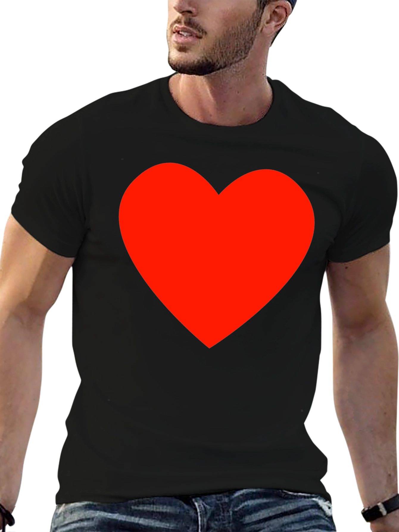 Heart Graphic Tee - Love & Affection T-Shirt