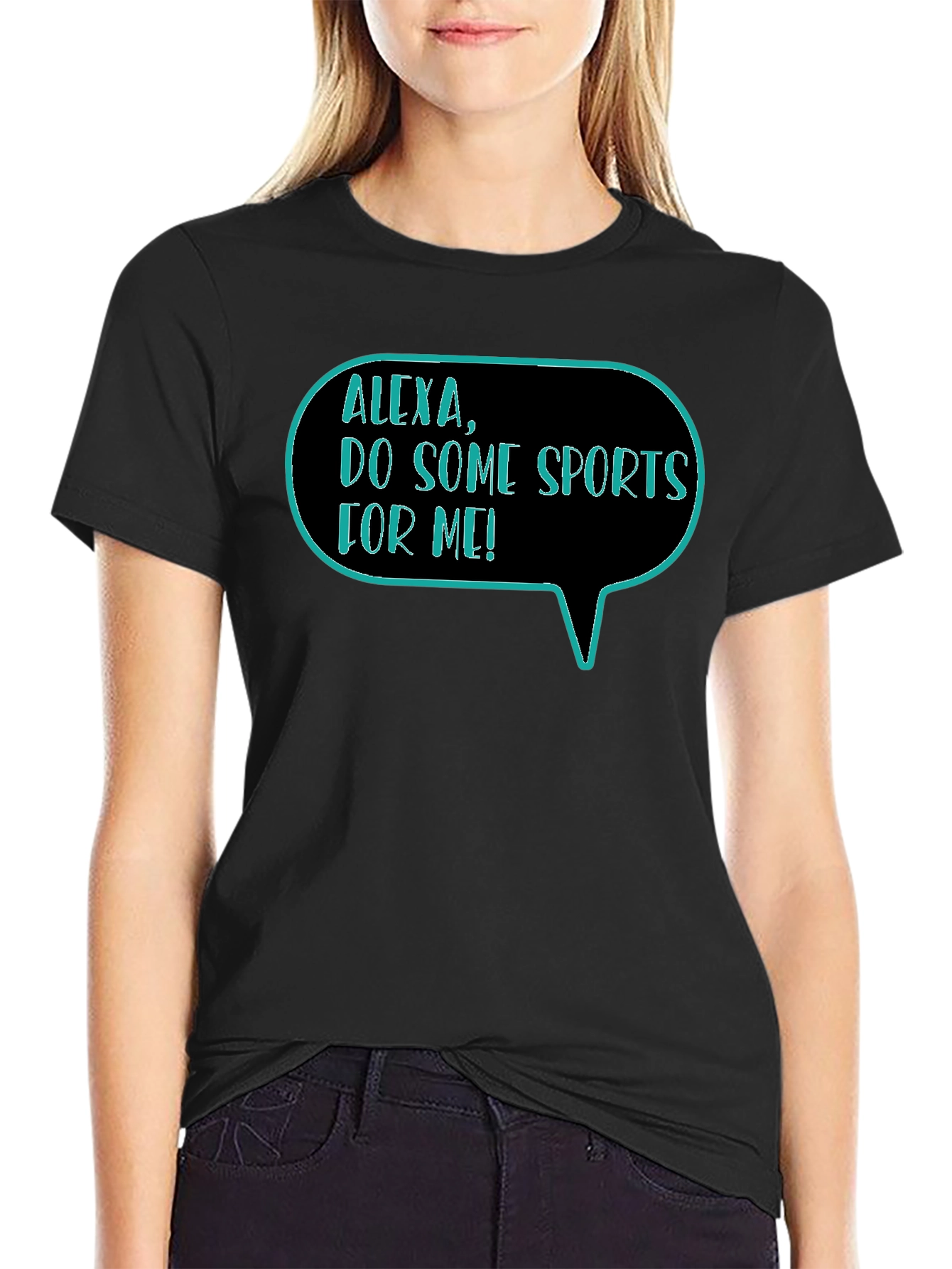 Alexa Do Some Sports Funny T-Shirt