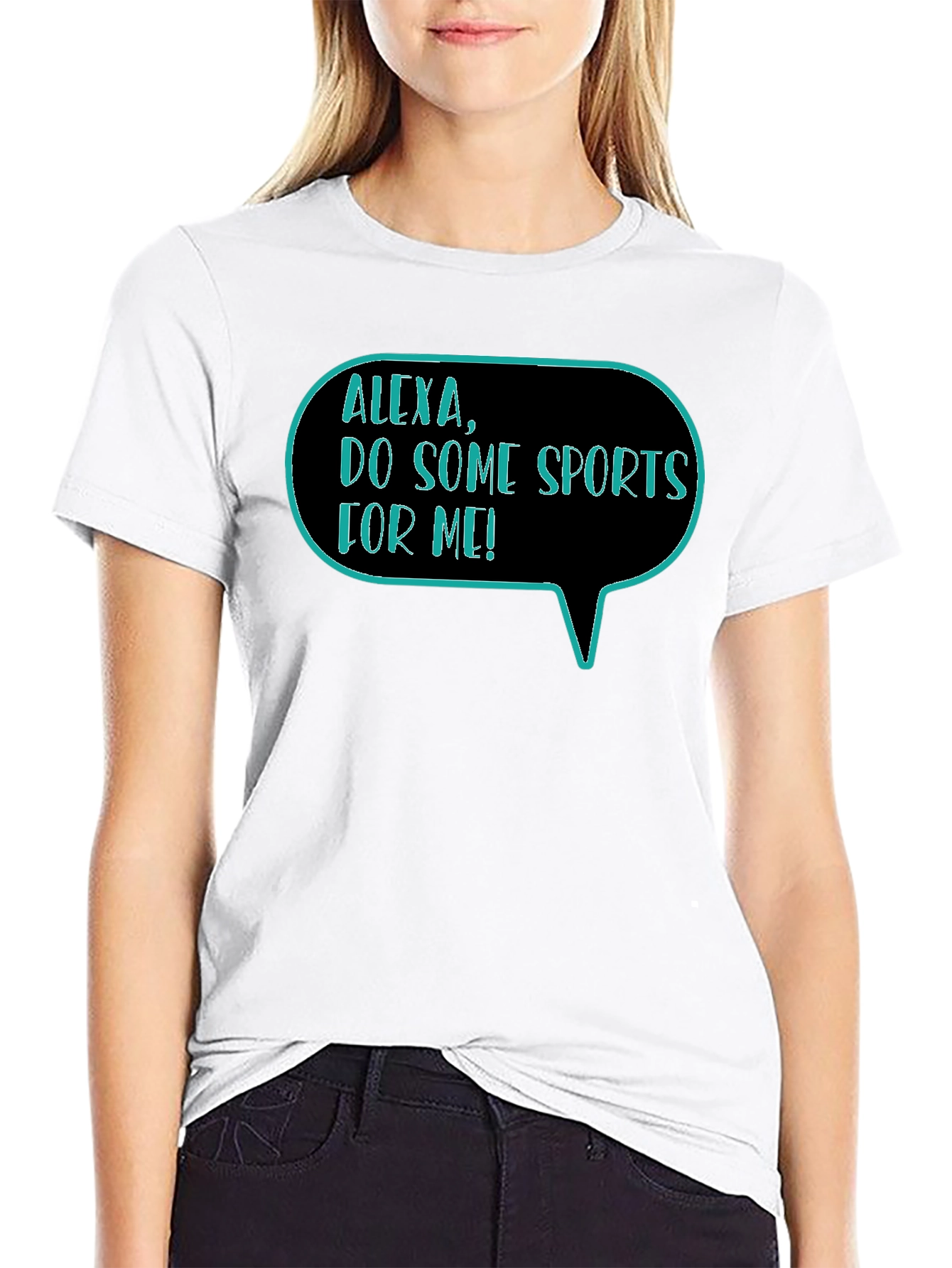 Alexa Do Some Sports Funny T-Shirt