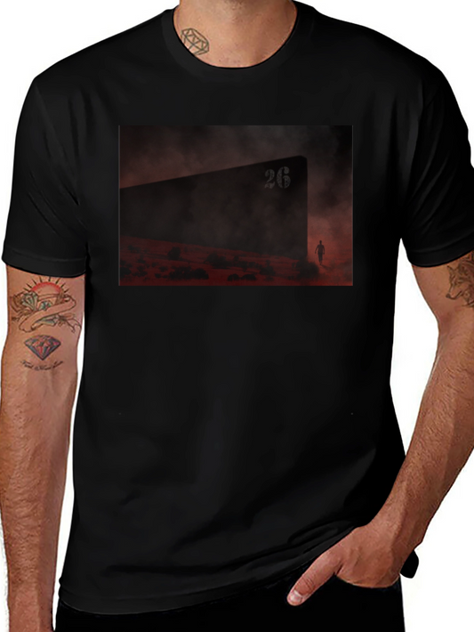 Abstract Landscape Graphic T-Shirt
