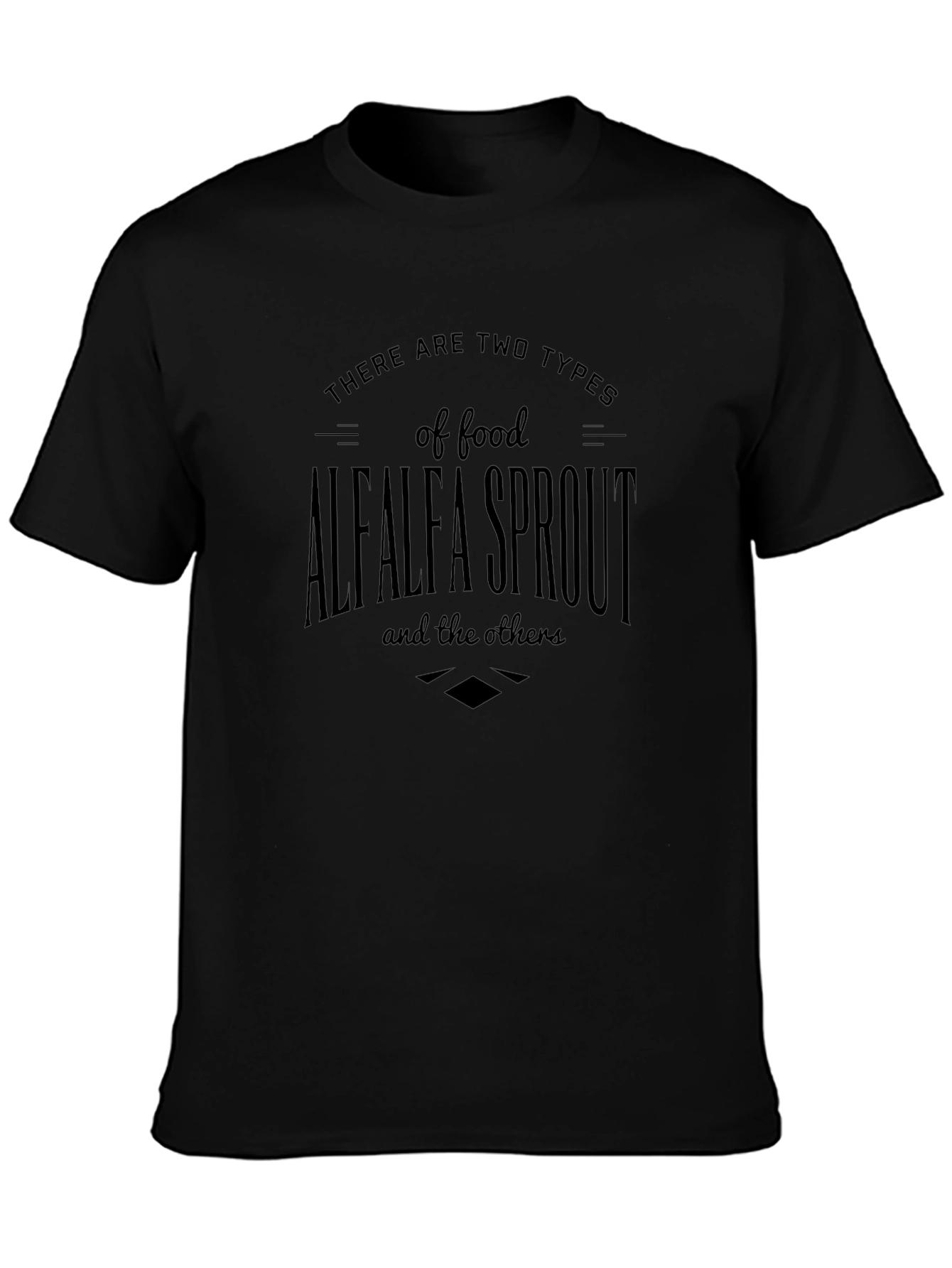 Alfalfa Sprout T-Shirt - Foodie Humor Tee