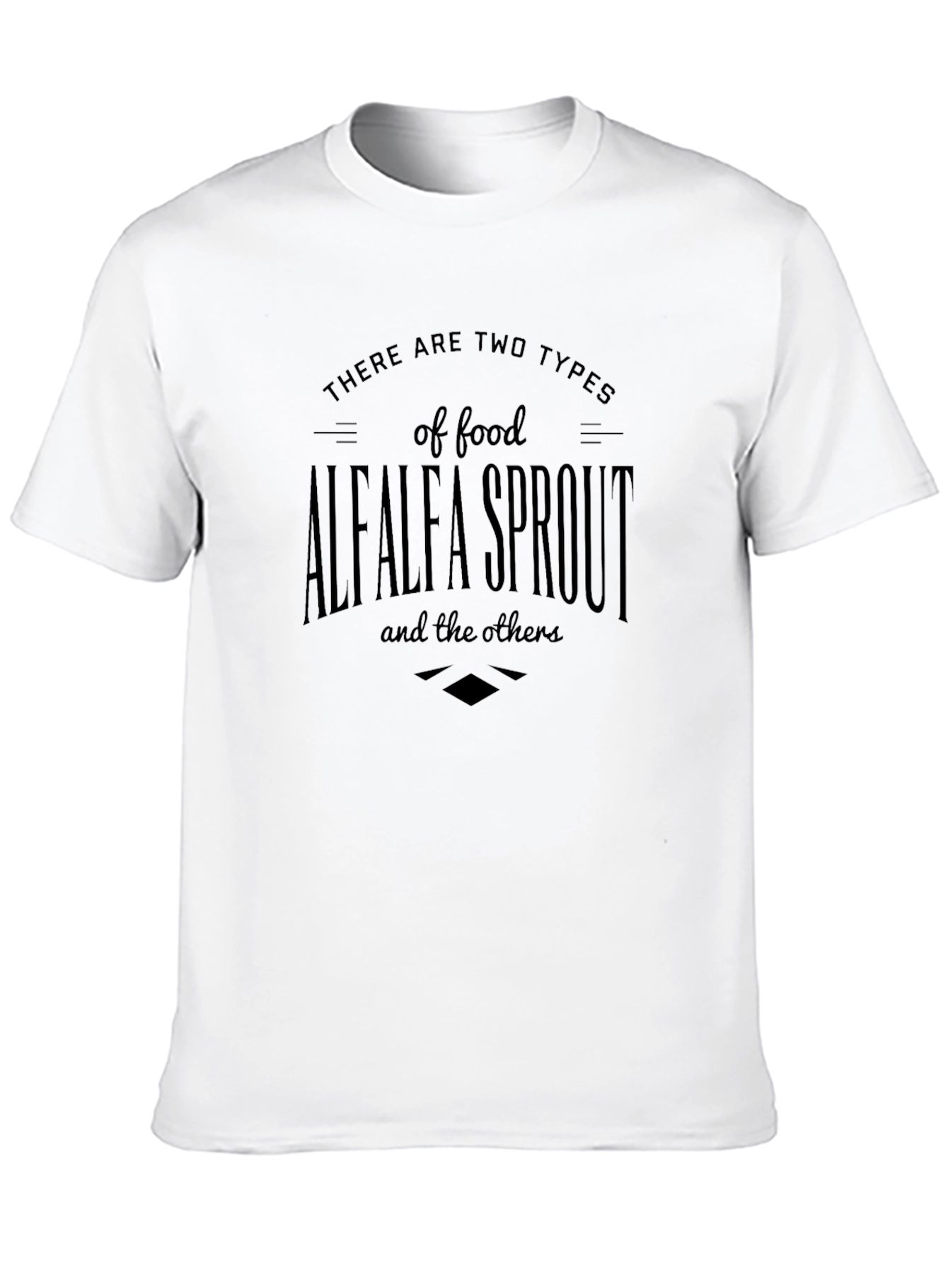 Alfalfa Sprout T-Shirt - Foodie Humor Tee