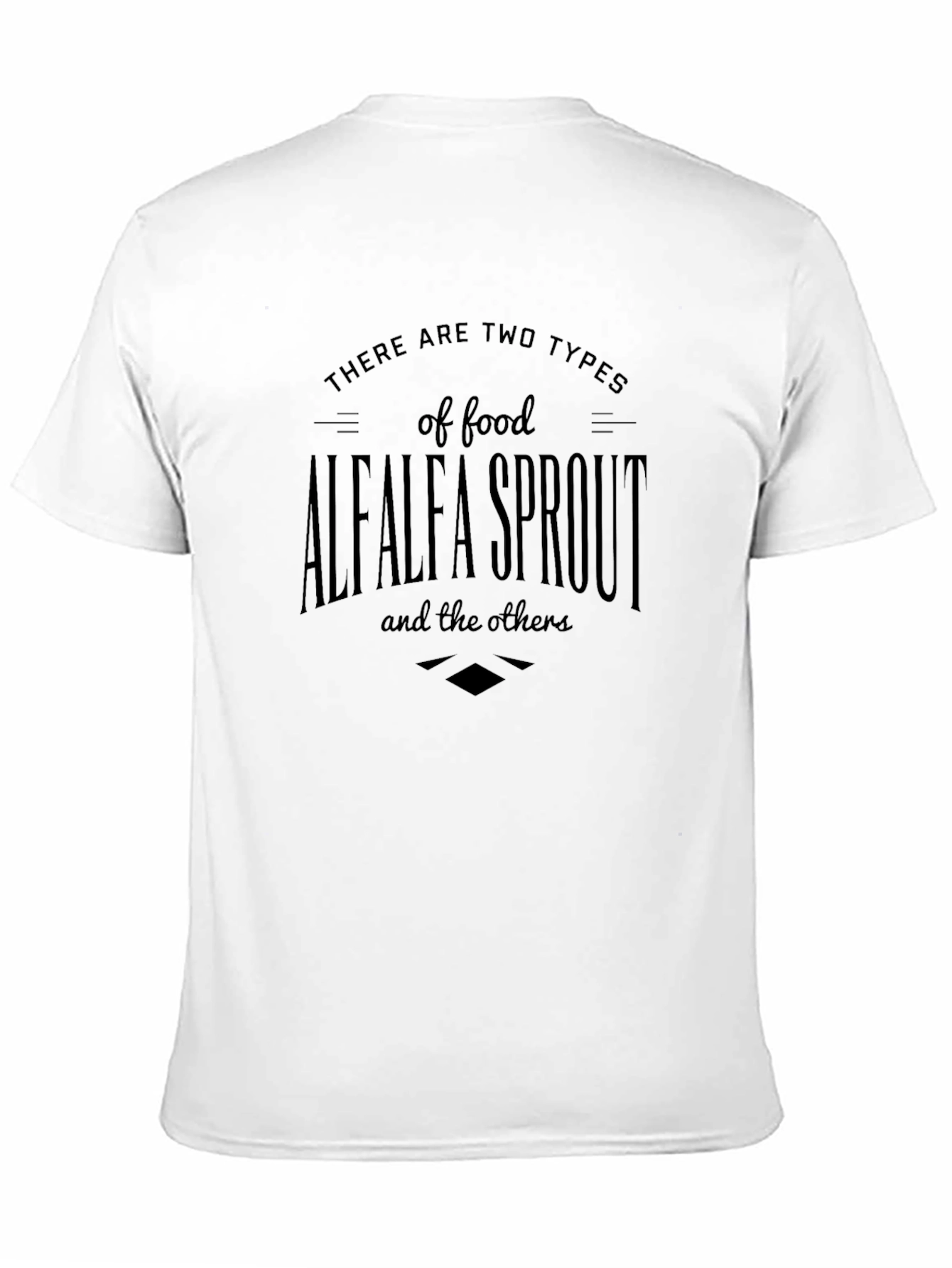 Alfalfa Sprout T-Shirt - Foodie Humor Tee