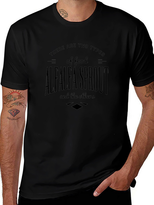 Alfalfa Sprout T-Shirt - Foodie Humor Tee