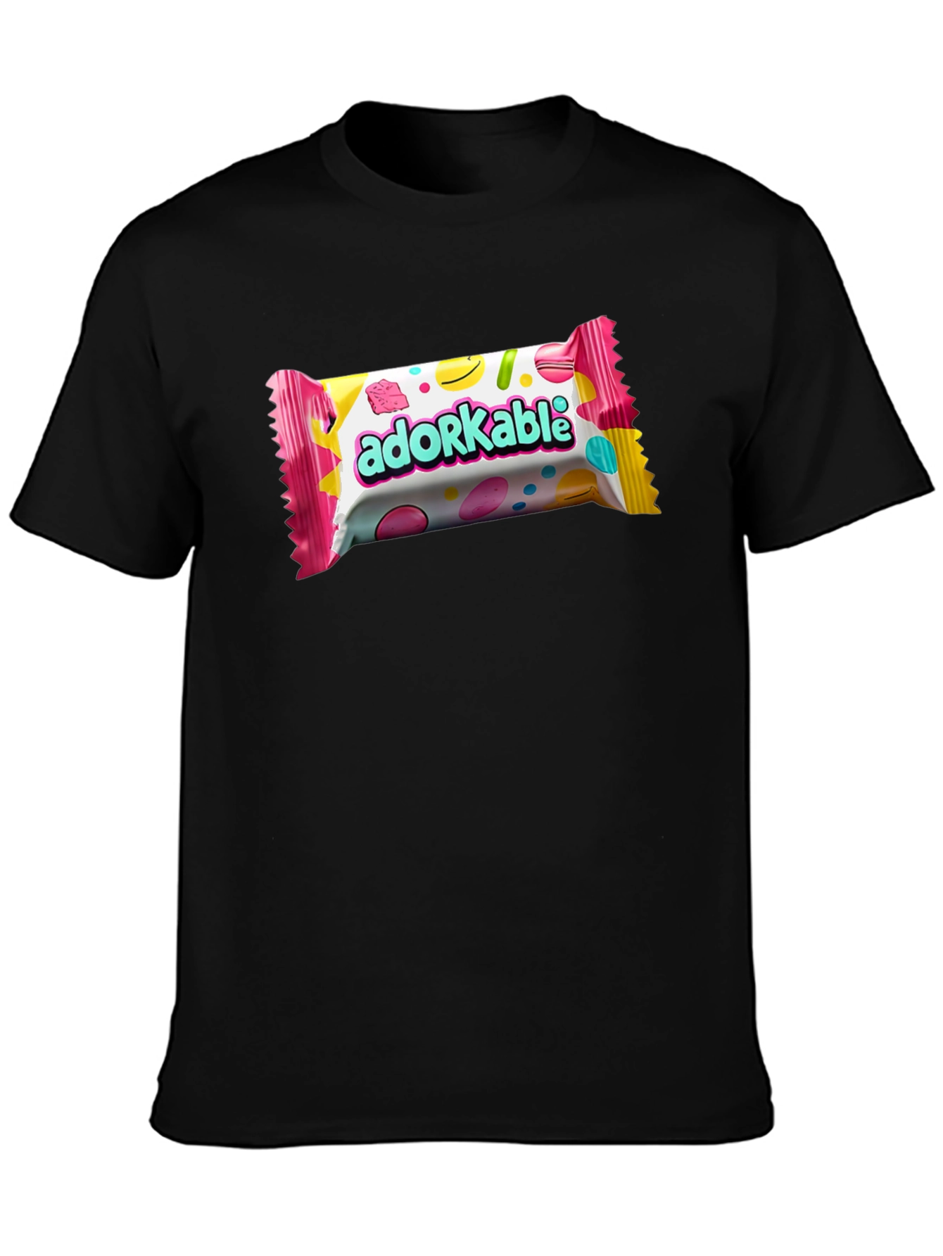 Adorkable Candy Bar Graphic T-Shirt