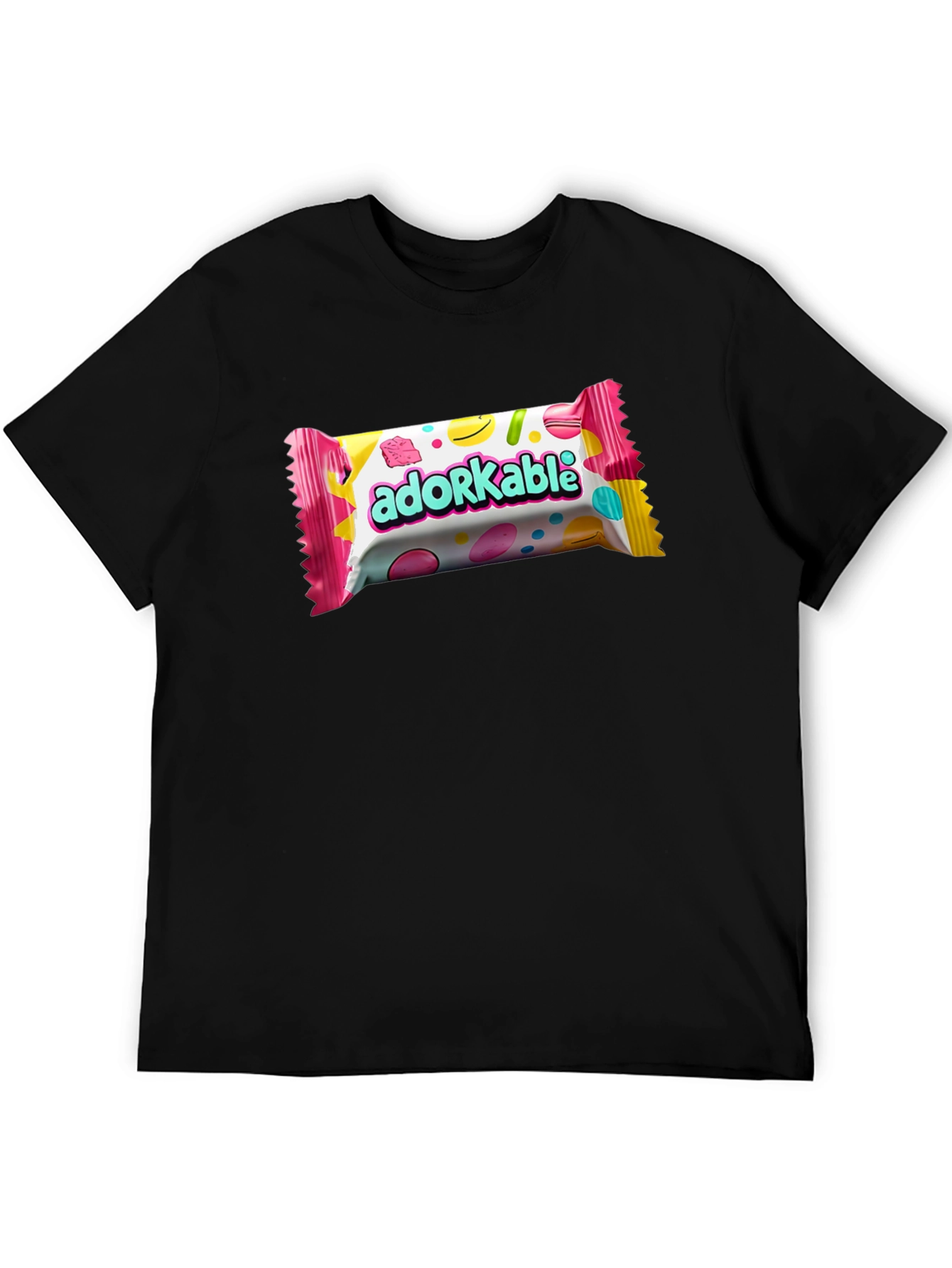 Adorkable Candy Bar Graphic T-Shirt